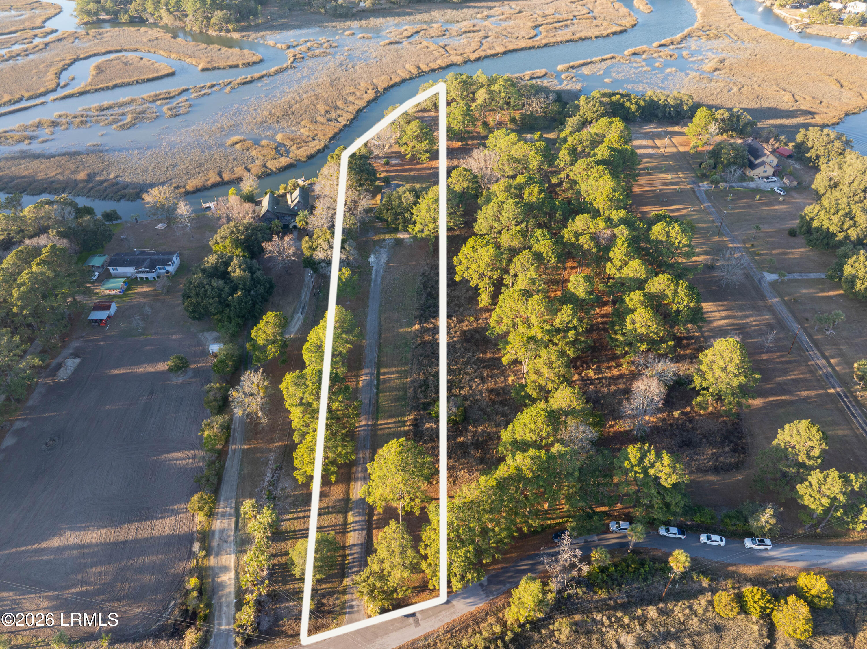 97 Rose Island Road St. Helena Island, SC 29920 - Photo 50 of 55 97 Rose Island Drone-28