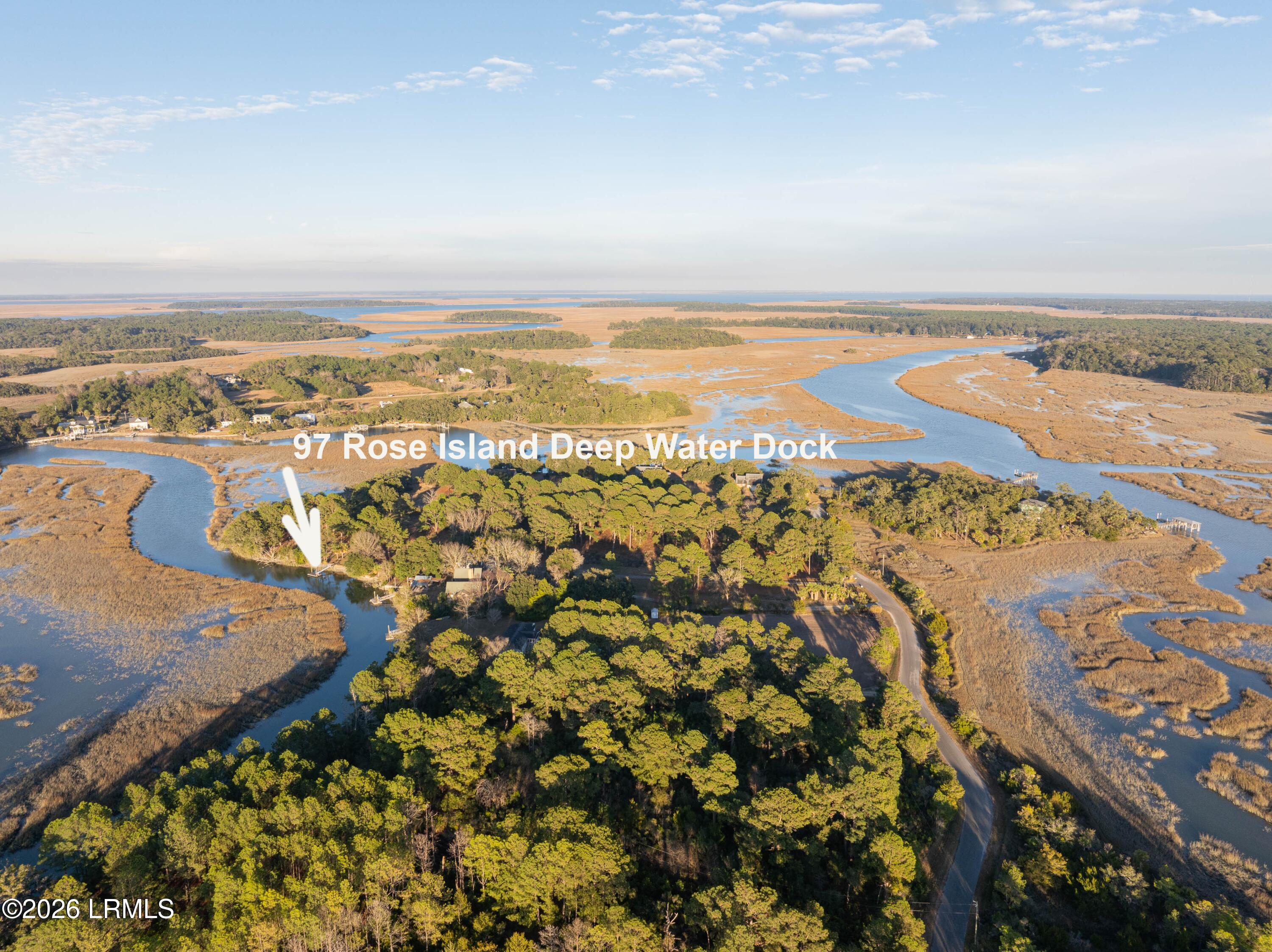 97 Rose Island Road St. Helena Island, SC 29920 - Photo 52 of 55 97 Rose Island Drone-31