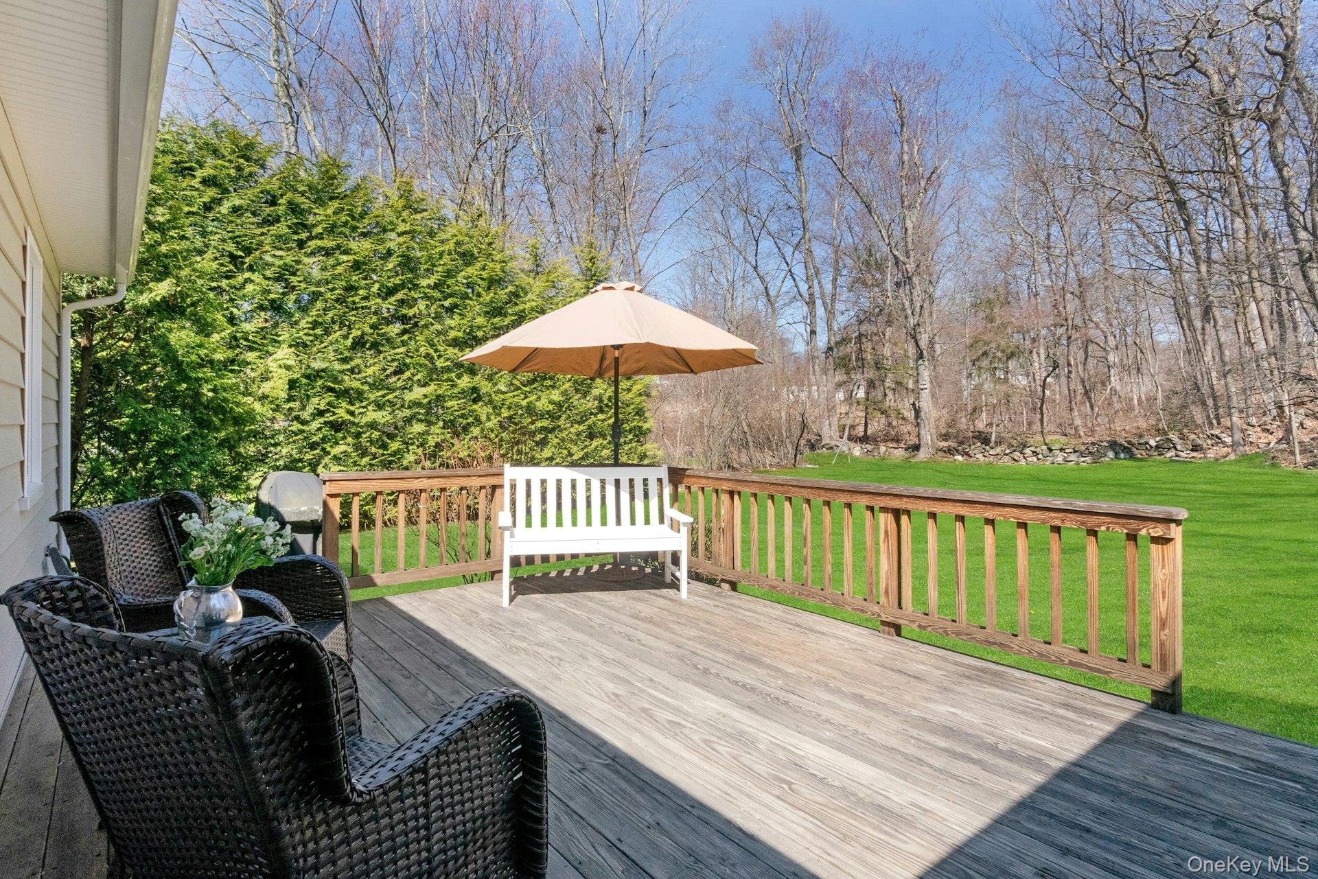 61 Schrade Road Briarcliff Manor, NY 10510 - Photo 26 of 39 Imagine summer days on this substantial deck in your own backyard retreat.