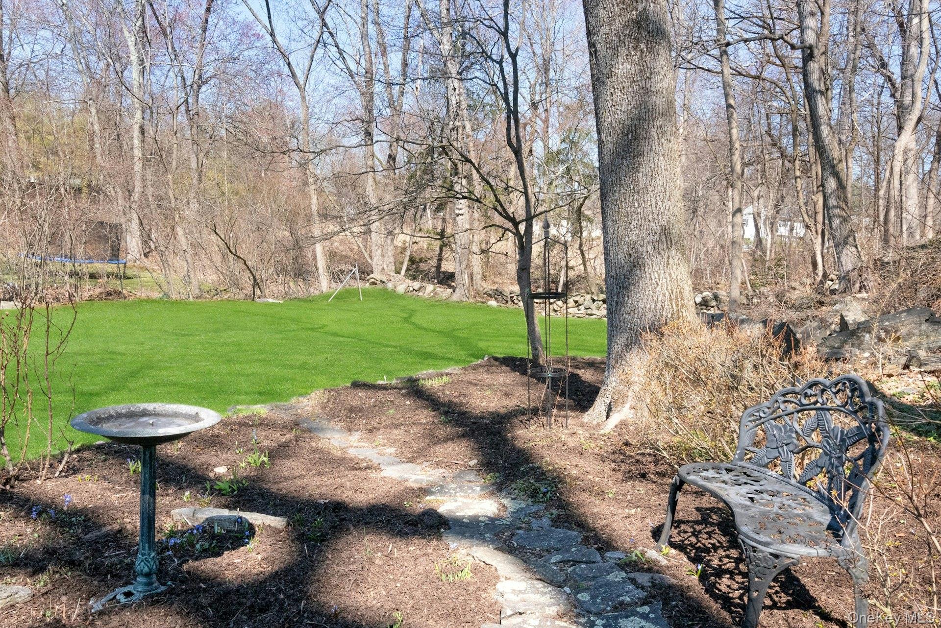 61 Schrade Road Briarcliff Manor, NY 10510 - Photo 31 of 39 View from rock garden sitting area towards yard.
