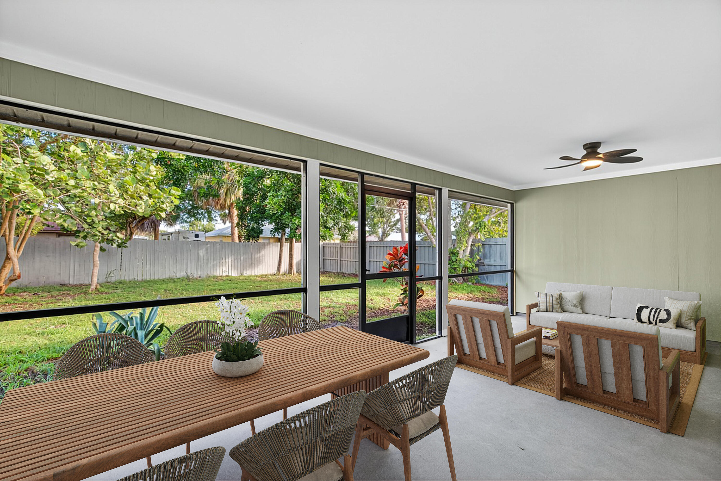 117 High Court Sebastian, FL 32958 - Photo 44 of 54 a view of a dining room with furniture window and outside view