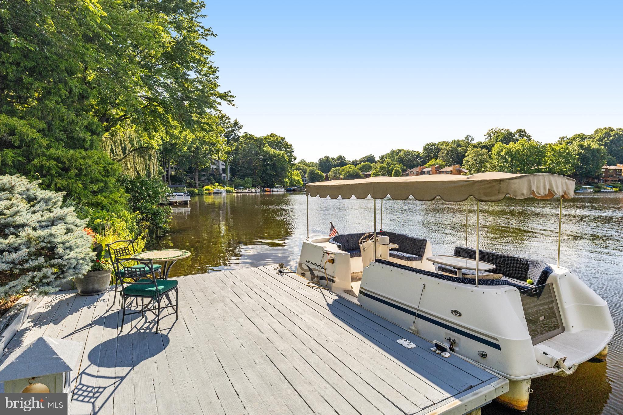 2202 Spinnaker Court Reston, VA 20191 - Photo 117 of 137 Spacious deck and awesome pontoon boat.