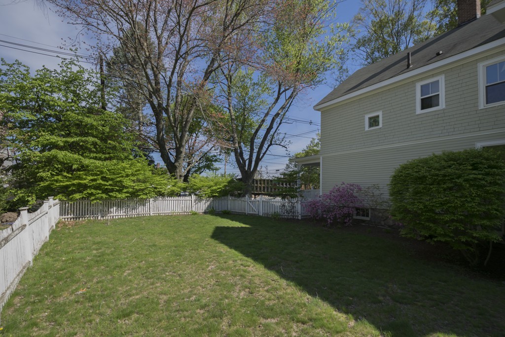 4 Reed Street Lexington, MA 02421 - Photo 29 of 30 a view of backyard with garden