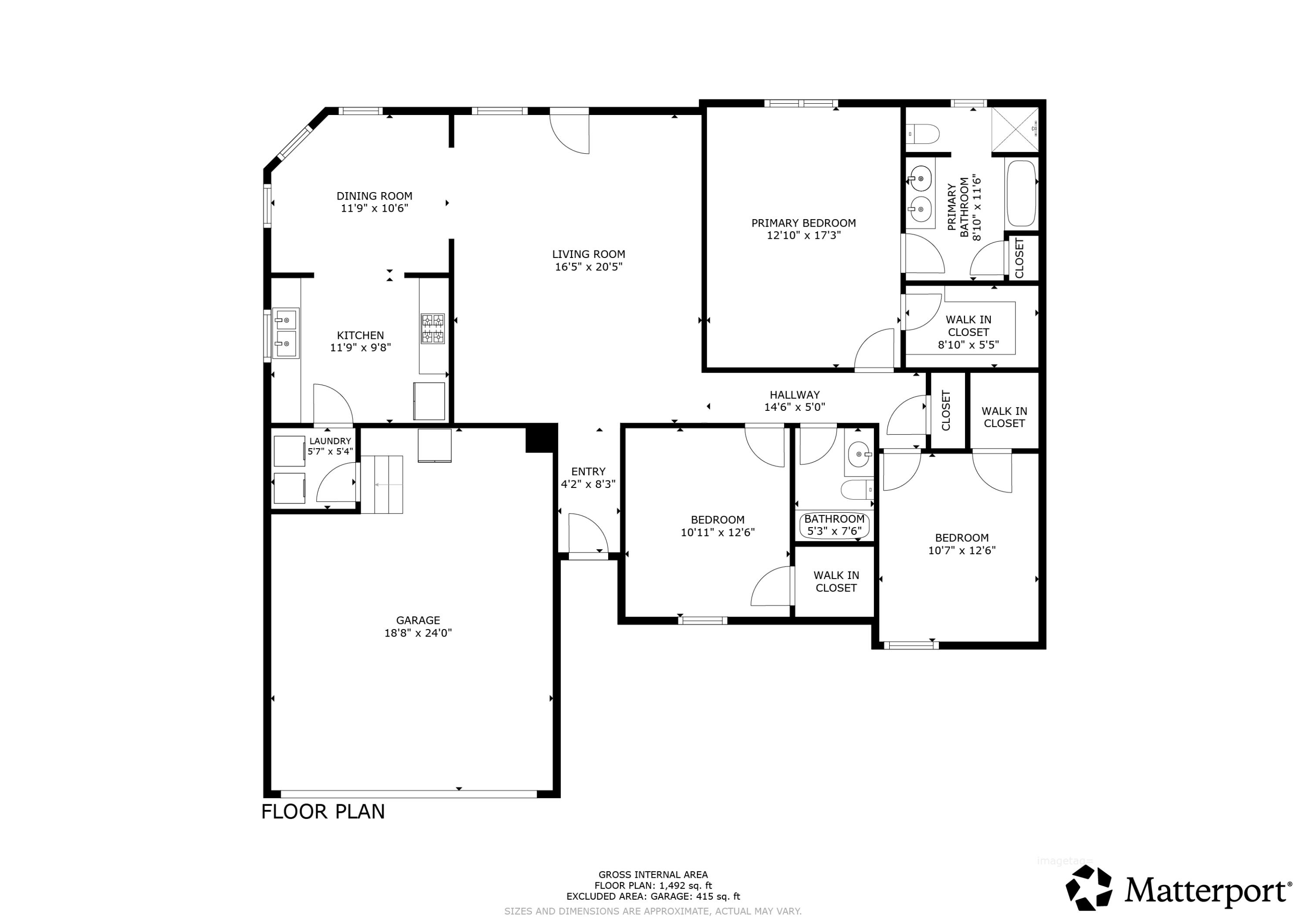 219 Cook Street Niceville, FL 32578 - Photo 26 of 26 219 Cook St_Schematic_Floor_Plan_AWP_Med