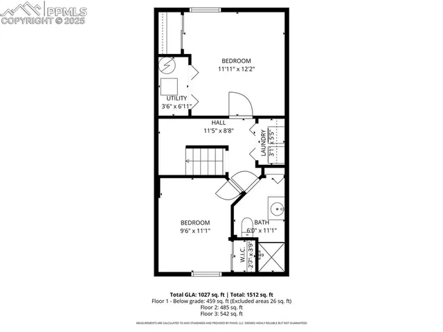 a picture of a bench in front of a wall