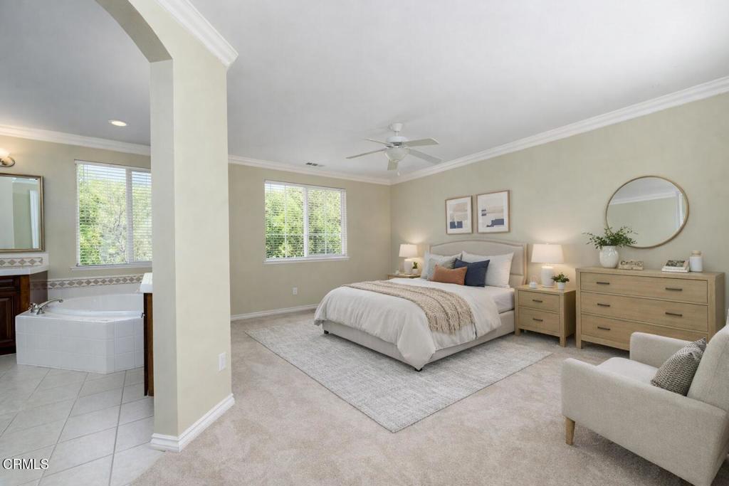 167 Bellafonte Court Camarillo, CA 93012 - Photo 10 of 50 Primary bedroom staged