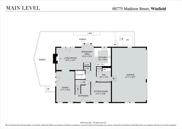 $795,000 | S775 Madison Street, Winfield, IL 60190