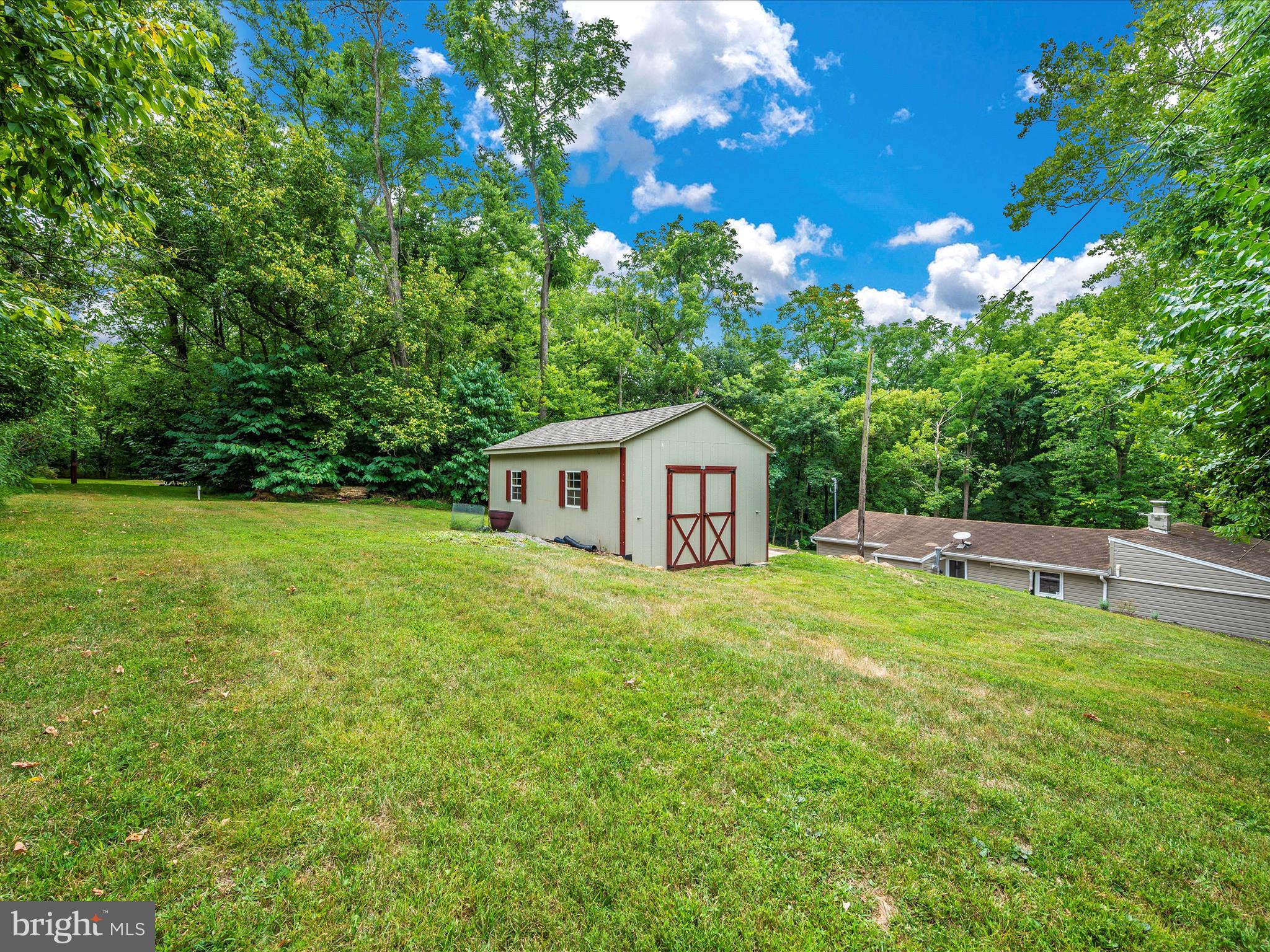 10768 Dam Number 5 Road Clear Spring, MD 21722 - Photo 44 of 65 Oversized shed with Double doors!