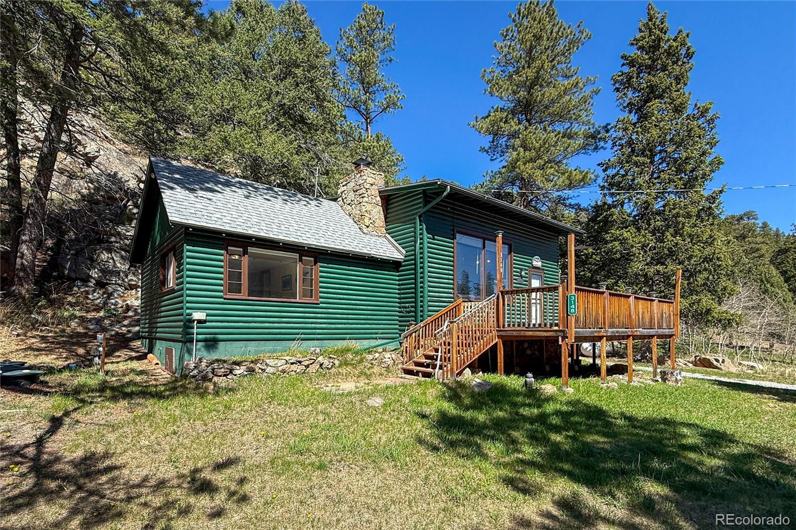 3148 Riverside Drive Lyons, CO 80540 - Photo 3 of 41 a view of a house with a yard