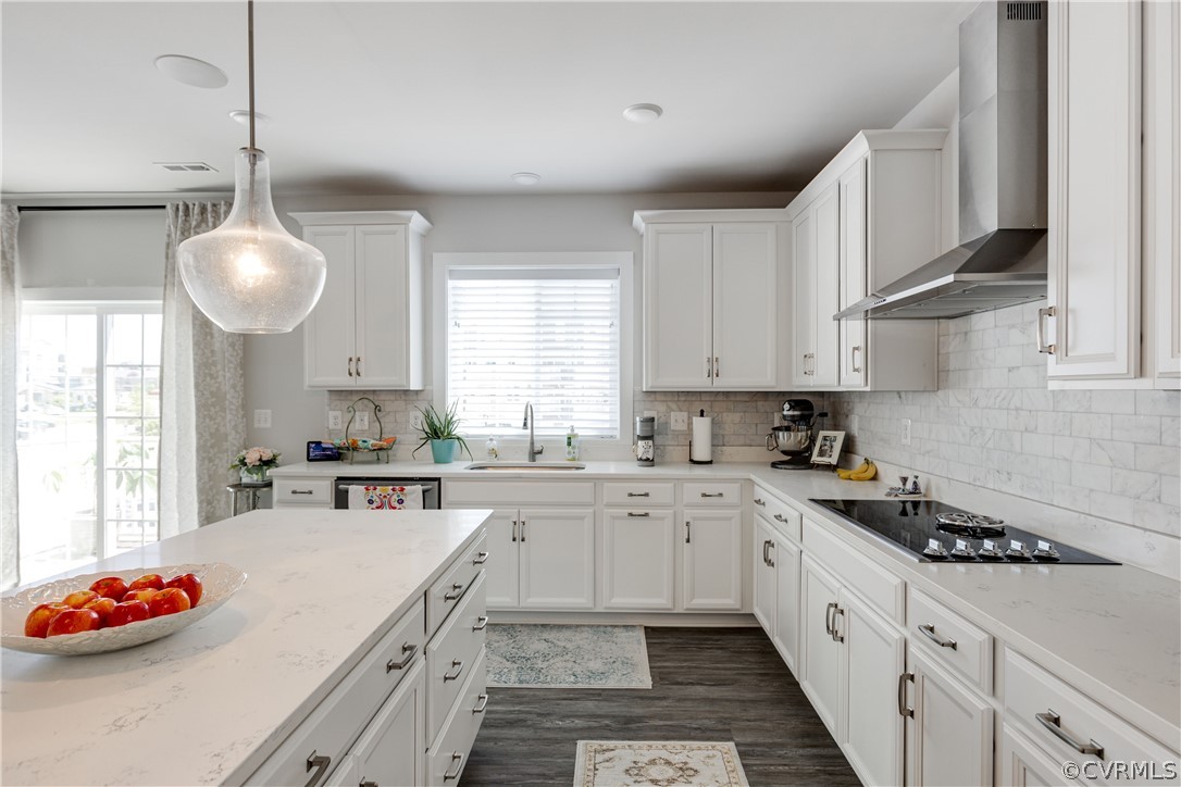 4332 Saunders Station Loop, Unit B Henrico, VA 23233 - Photo 18 of 42 a kitchen with stainless steel appliances a sink stove and cabinets