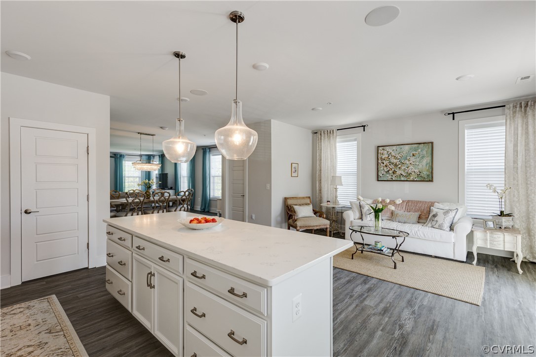 4332 Saunders Station Loop, Unit B Henrico, VA 23233 - Photo 20 of 42 a large white kitchen with a large window
