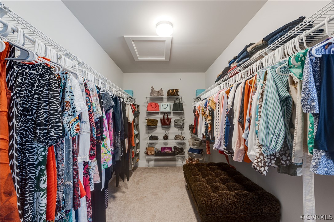 4332 Saunders Station Loop, Unit B Henrico, VA 23233 - Photo 31 of 42 a view of walk in closet with clothes