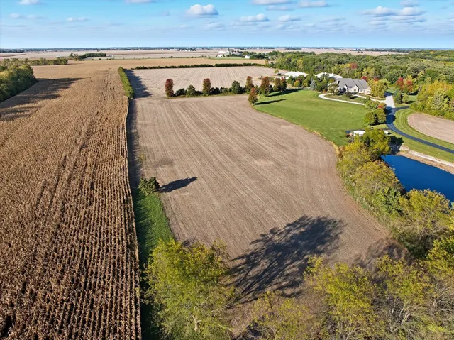 a view of a lake with a ocean