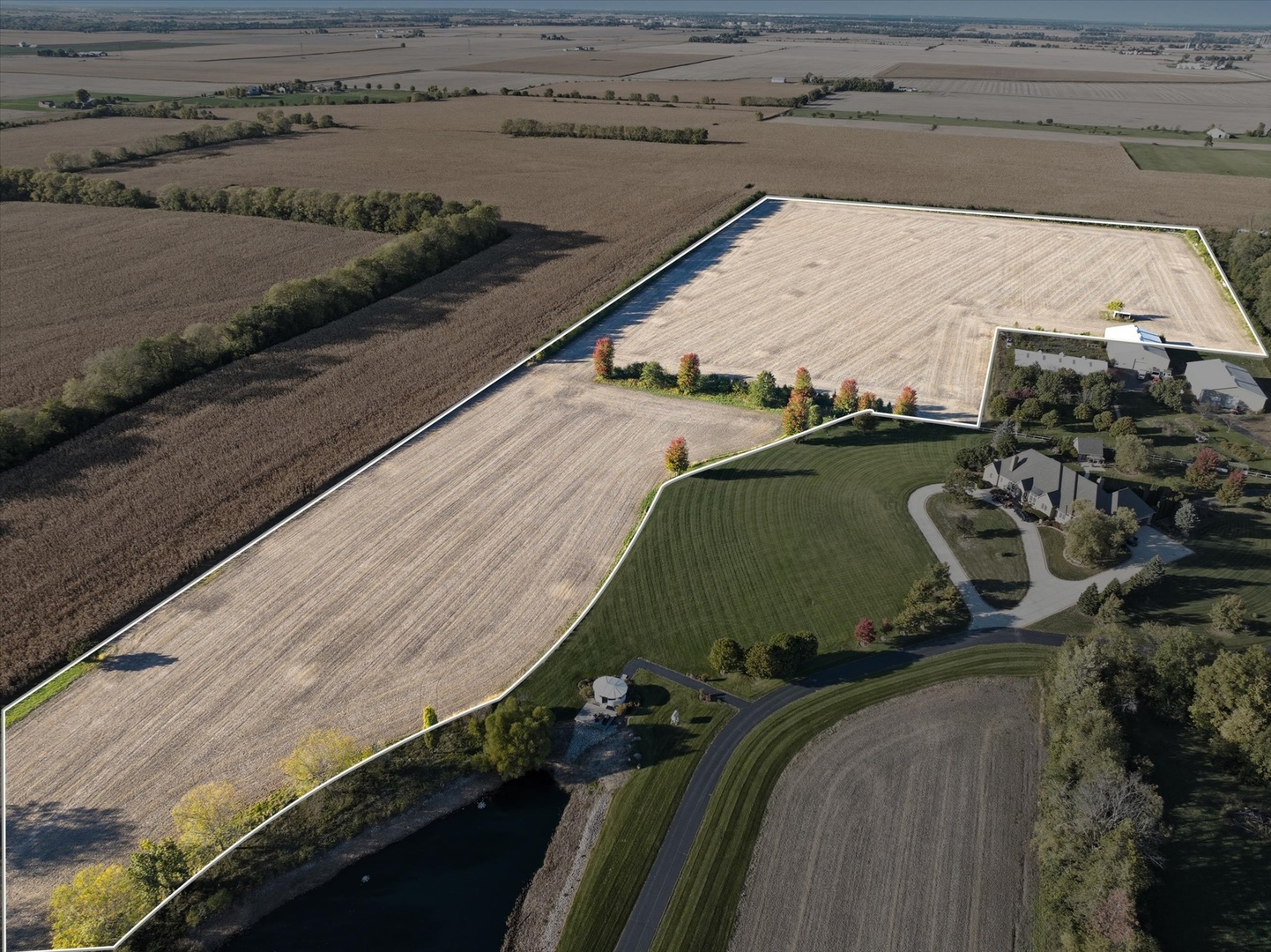 0 West Arsenal Road Manhattan, IL 60442 - Photo 3 of 18 a view of a balcony with an outdoor space