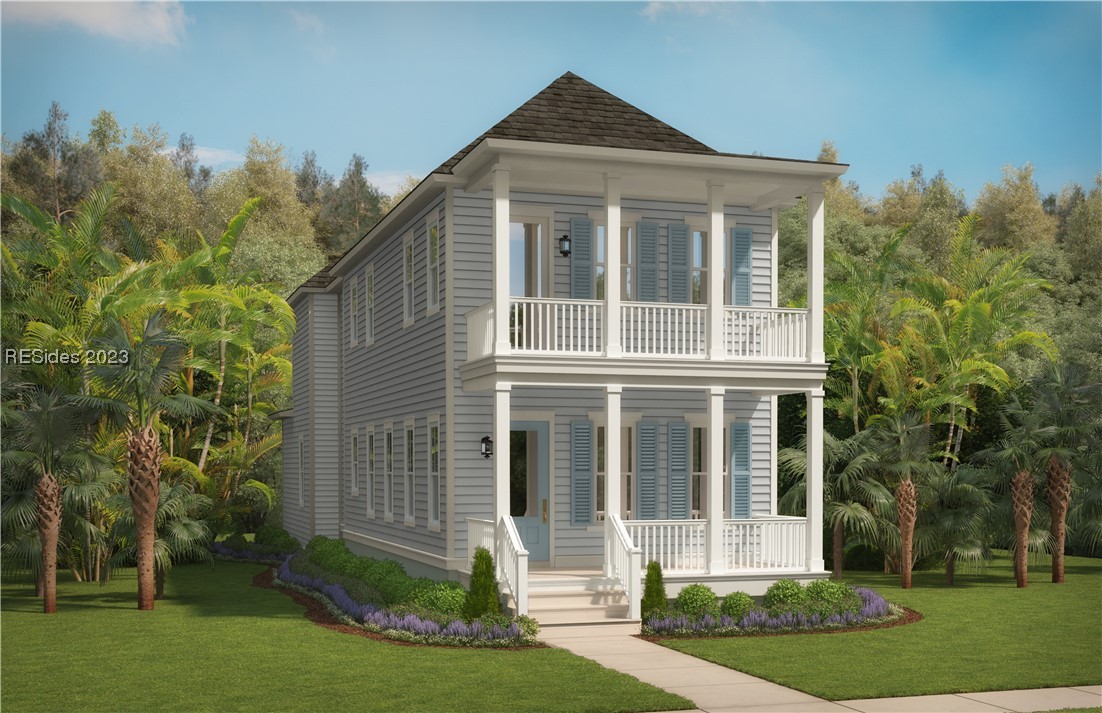 6 Buttonwood Lane Bluffton, SC 29909 - Photo 1 of 1 SEASIDE F COLOR RENDERING