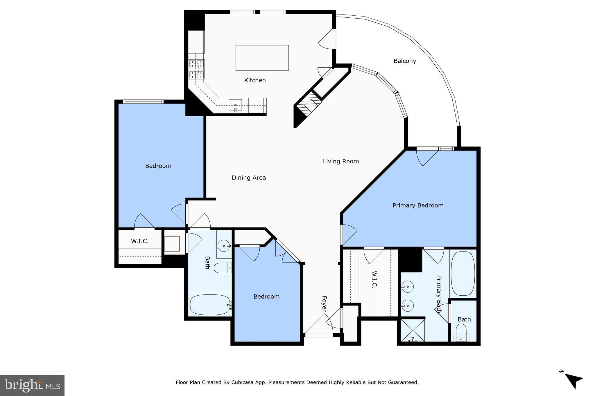 11990 Market Street, Unit 1311 Reston, VA 20190 - Photo 59 of 59 Floor Plan