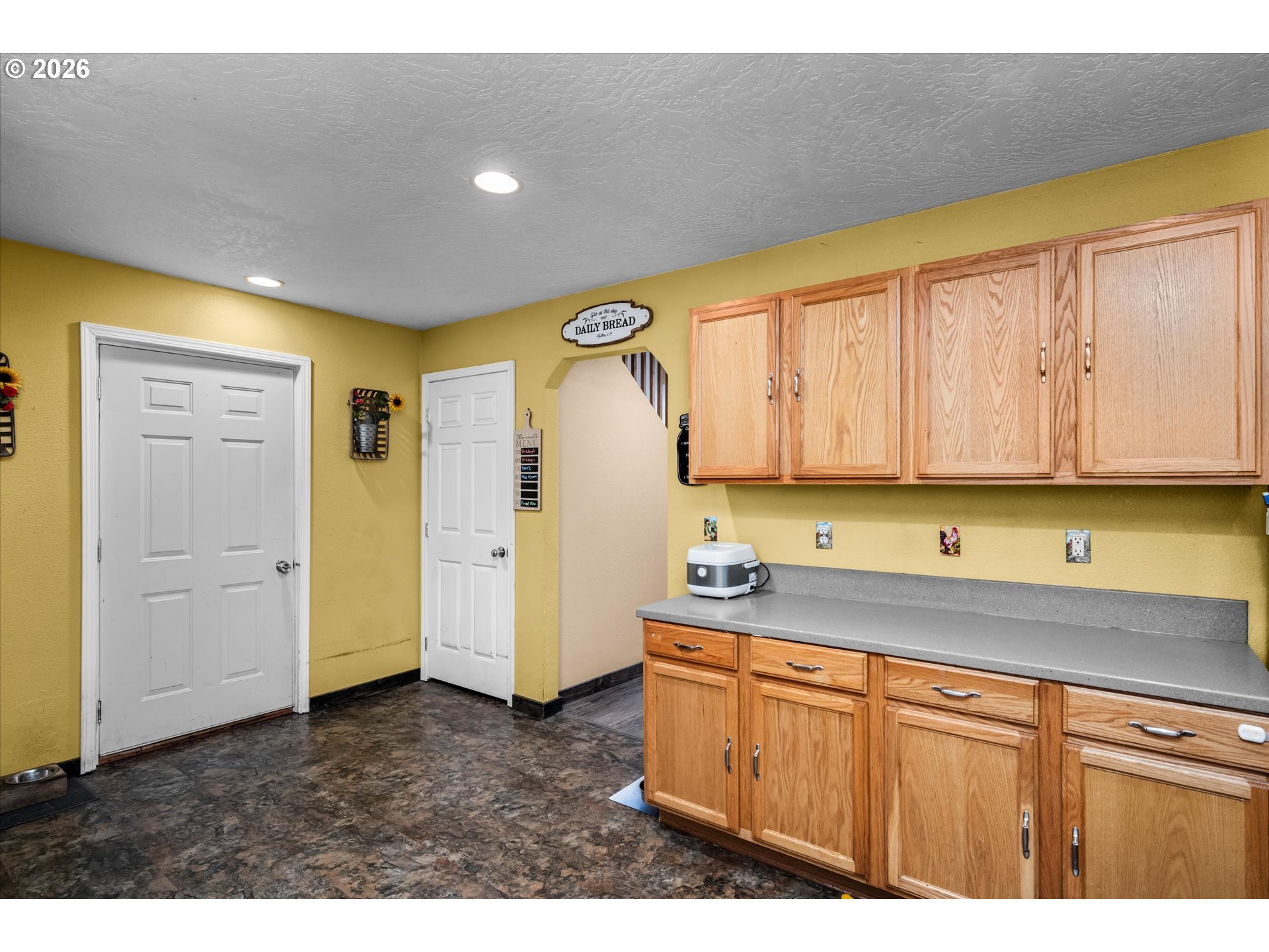 91051 Leashore Drive Vida, OR 97488 - Photo 31 of 36 a kitchen with sink and cabinets