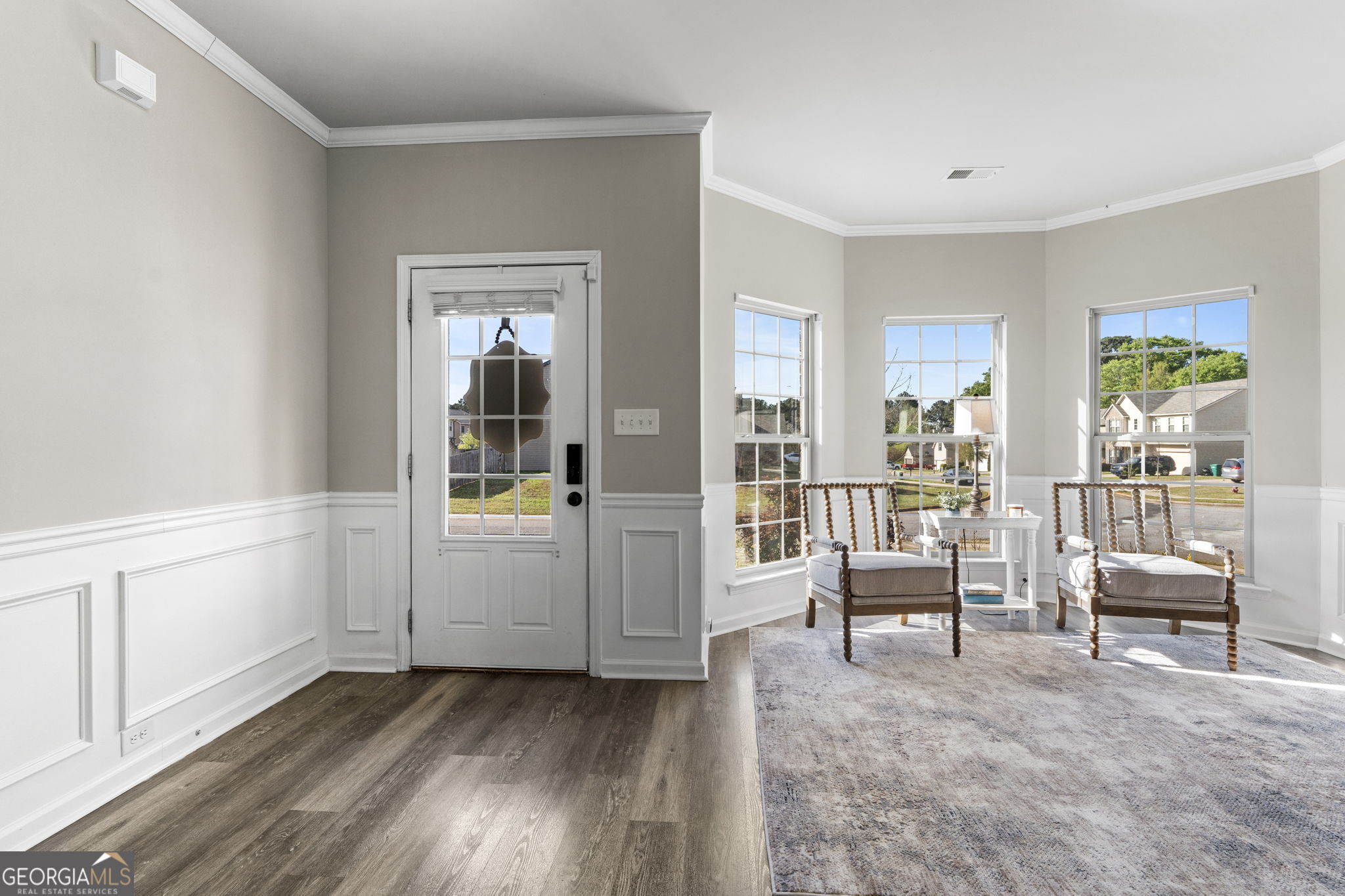 184 Amelia Drive Byron, GA 31008 - Photo 8 of 46 a view of a livingroom with furniture wooden floor and windows