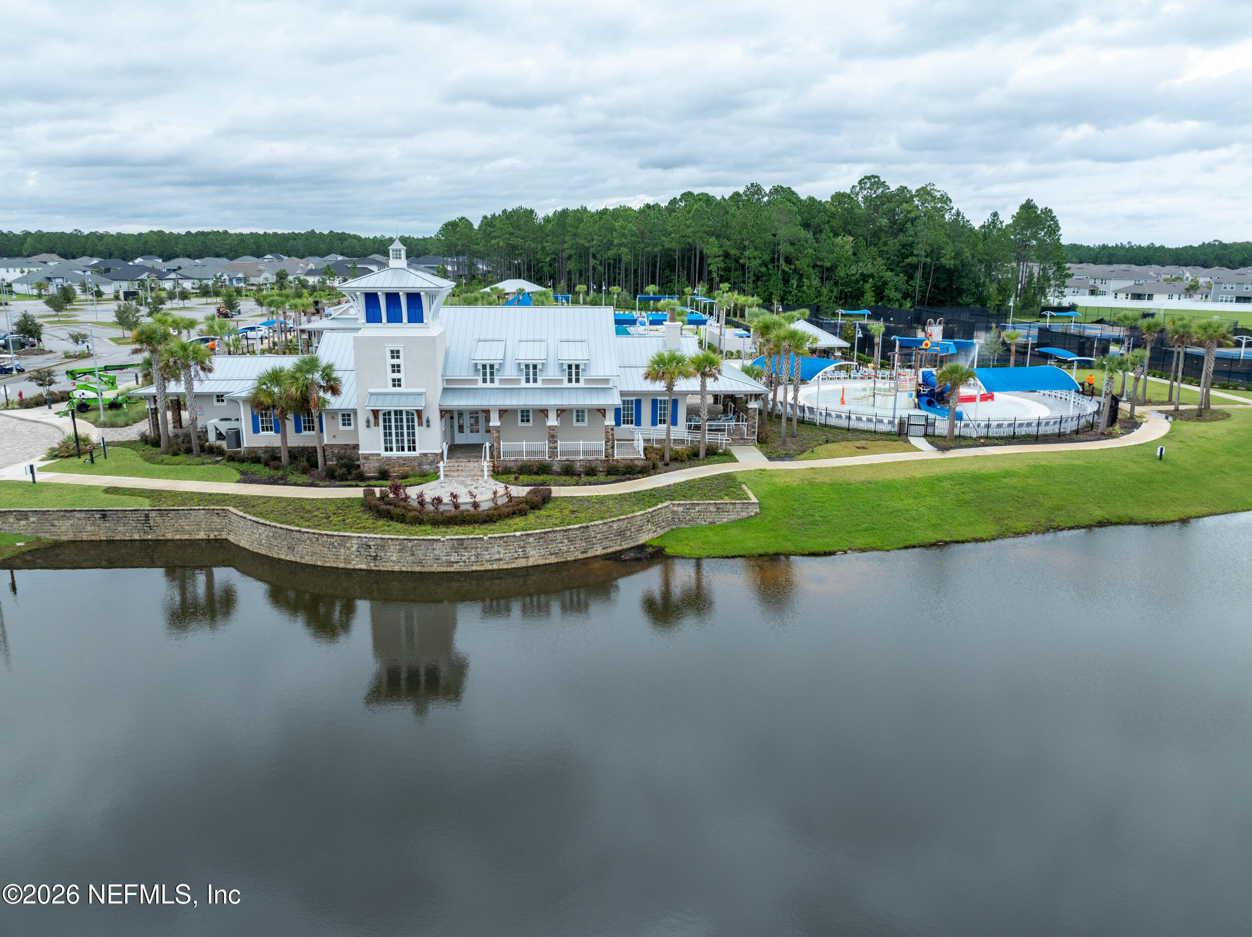 57 Cedar Elm Way St. Augustine, FL 32092 - Photo 56 of 65 a view of a lake with a city view