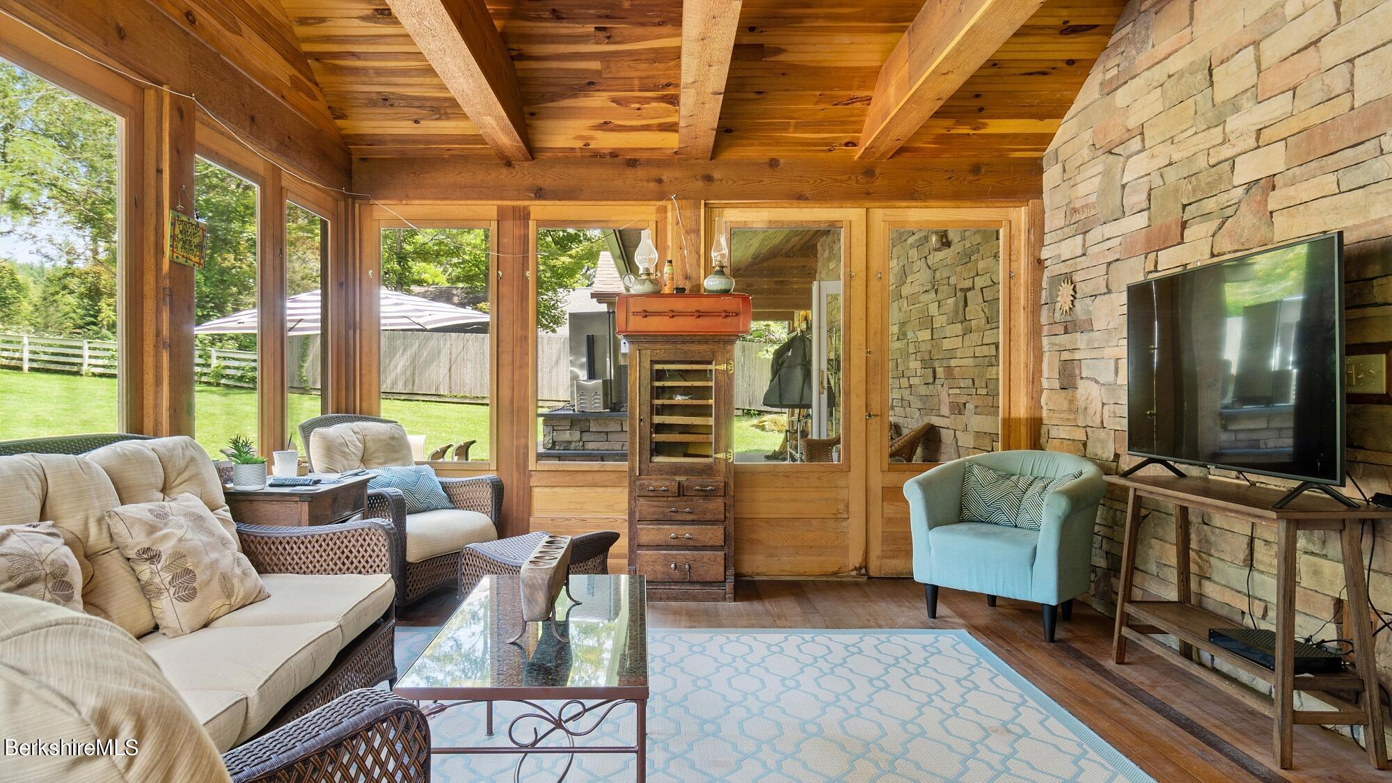 99 New Lenox Road Lenox, MA 01240 - Photo 28 of 38 Screened in porch
