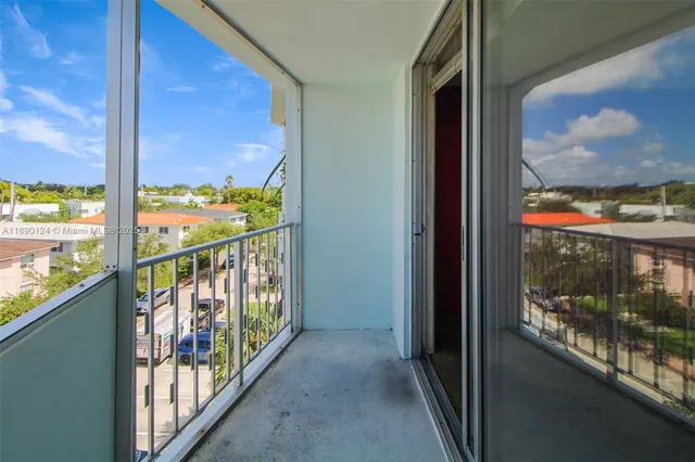 a view of a city from a window