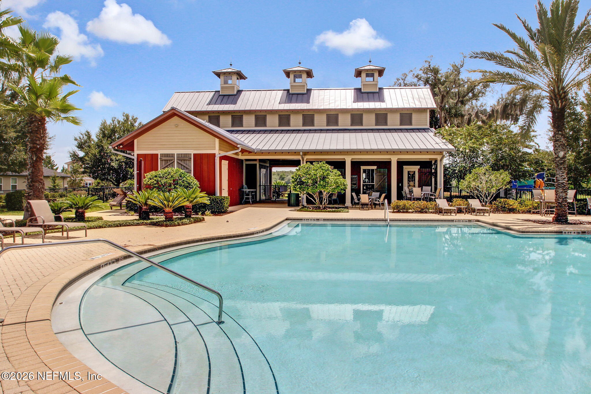 12198 Ridge Crossing Way Jacksonville, FL 32226 - Photo 61 of 67 a view of a house with outdoor space and swimming pool