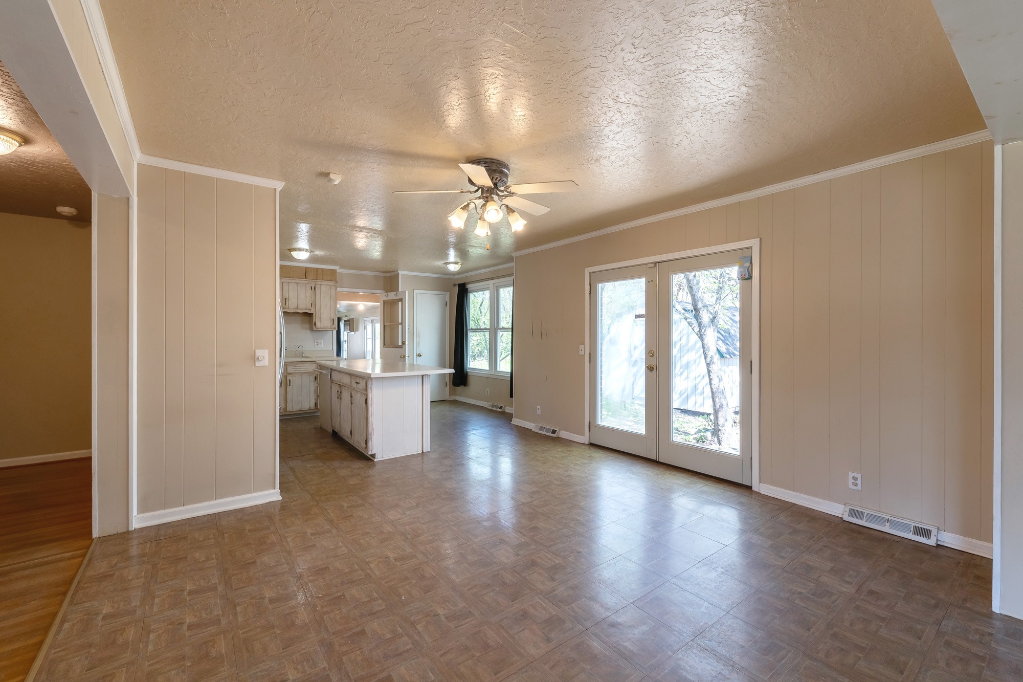2906 Anderson Road Nashville, TN 37217 - Photo 4 of 35 a view of a big room with chandelier and windows