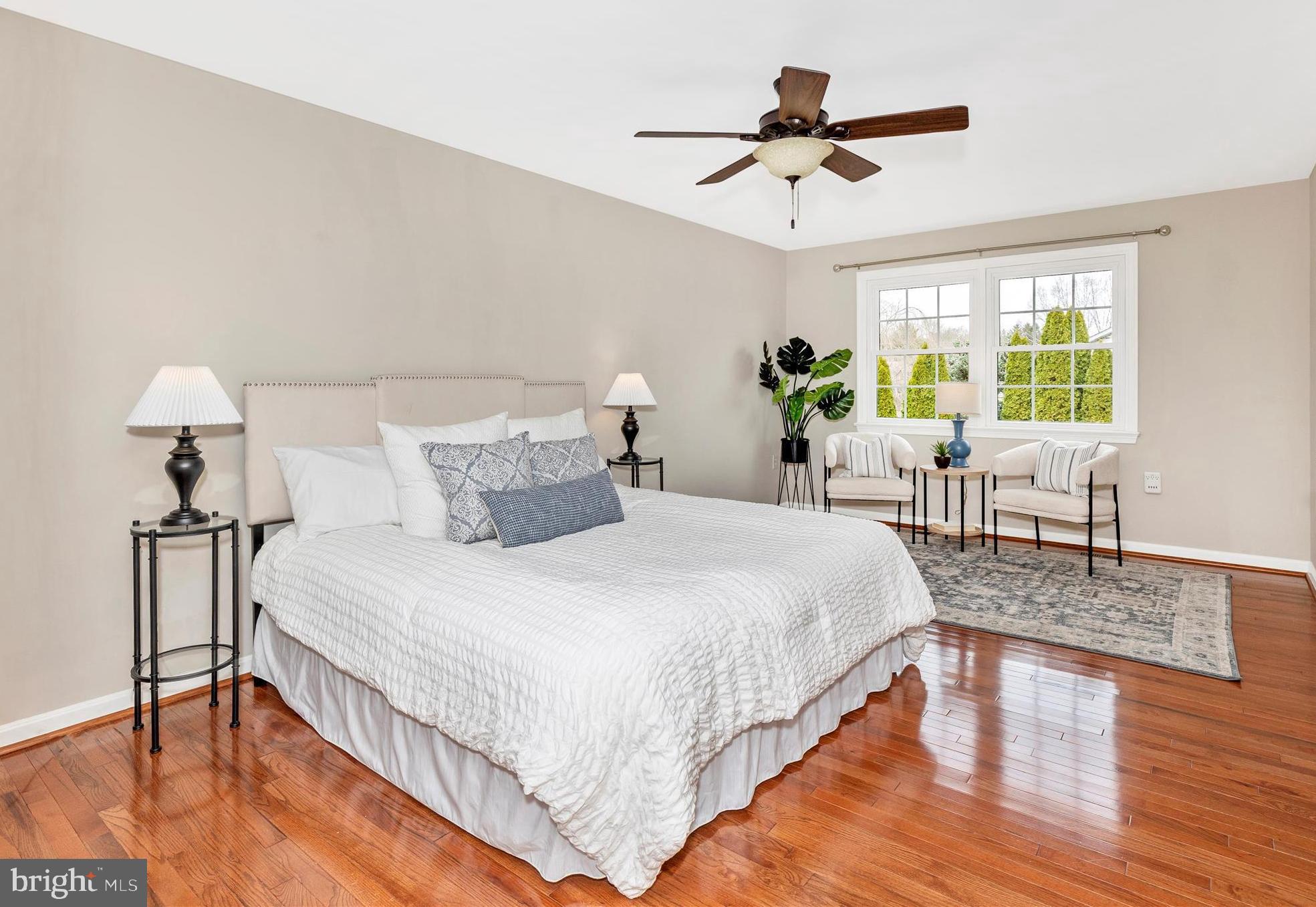 7094 Autumn Leaf Lane Frederick, MD 21702 - Photo 16 of 43 a bedroom with bed and wooden floor