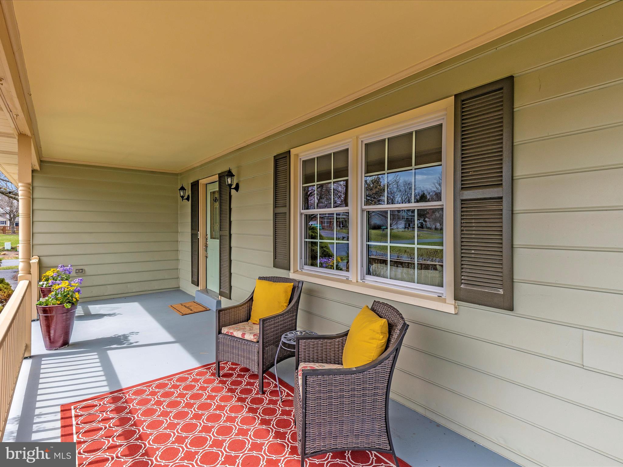 7094 Autumn Leaf Lane Frederick, MD 21702 - Photo 3 of 43 a view of a lounge chairs in the porch