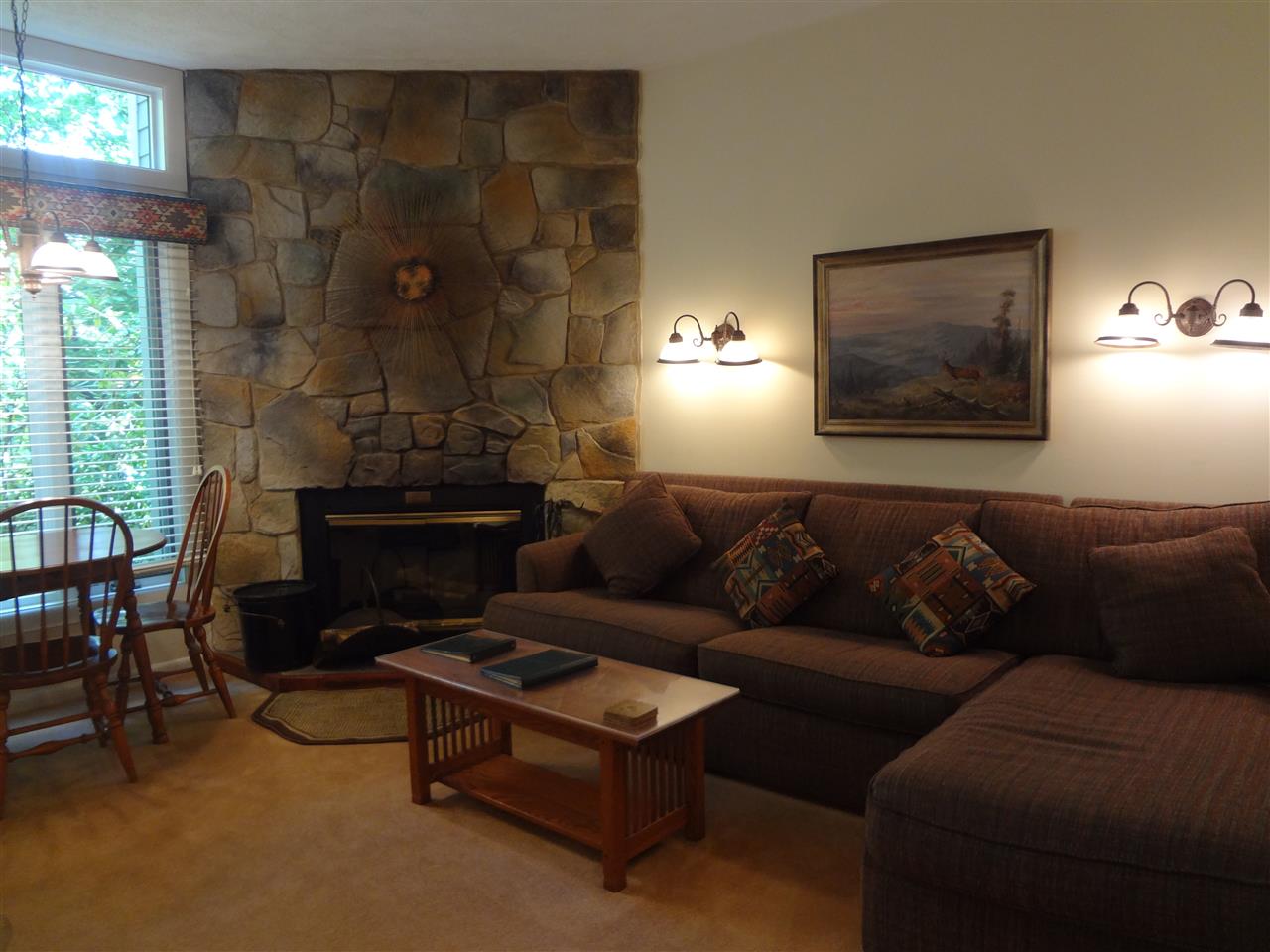478 Three Ridges Roseland, VA 22967 - Photo 4 of 9 a living room with furniture and a fireplace