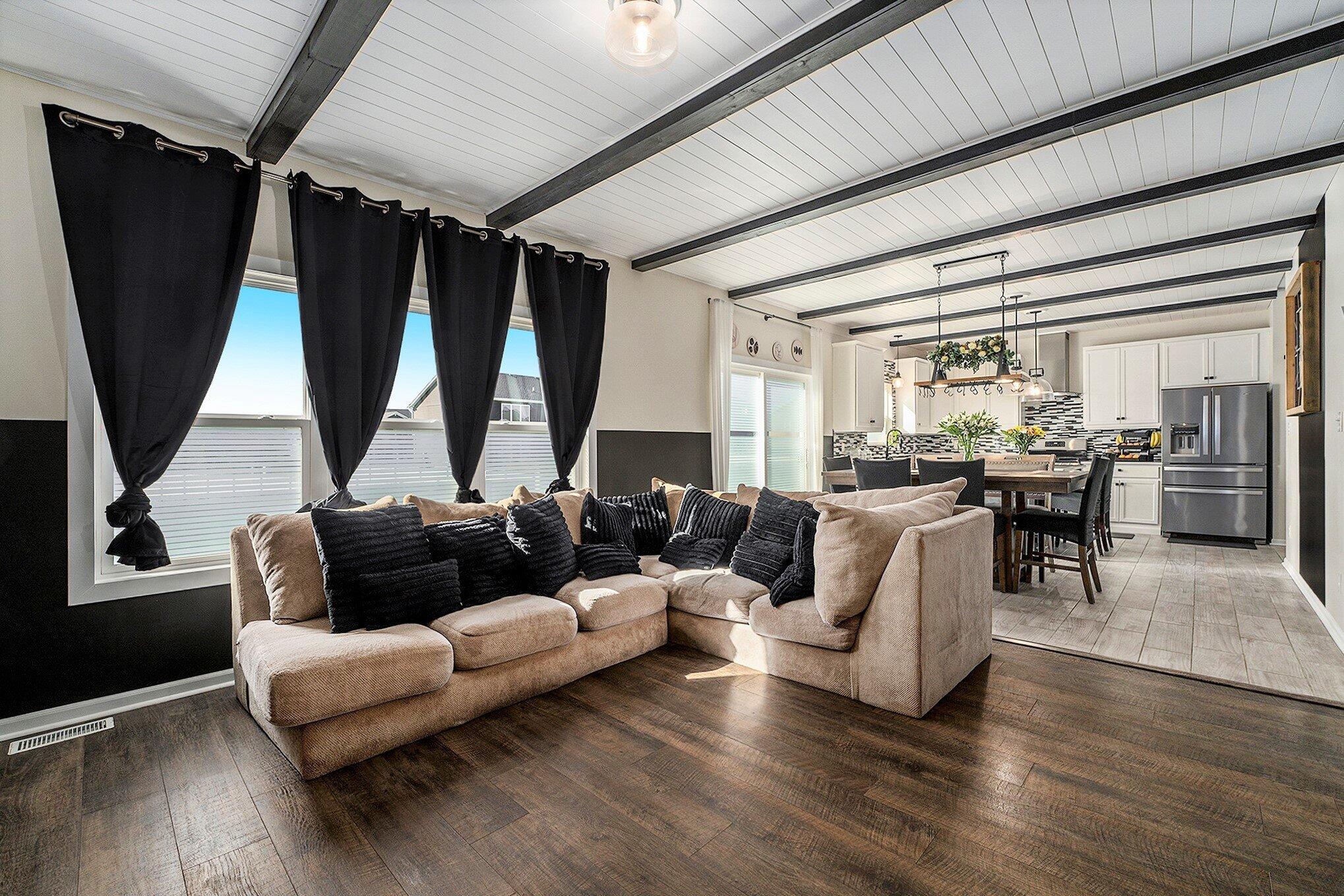 3700 Sagebrook Street Portage, IN 46368 - Photo 11 of 42 a living room with furniture and a large window