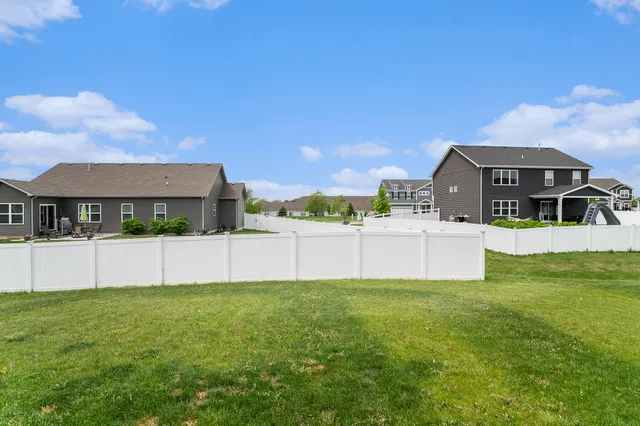 a view of a house with a big yard