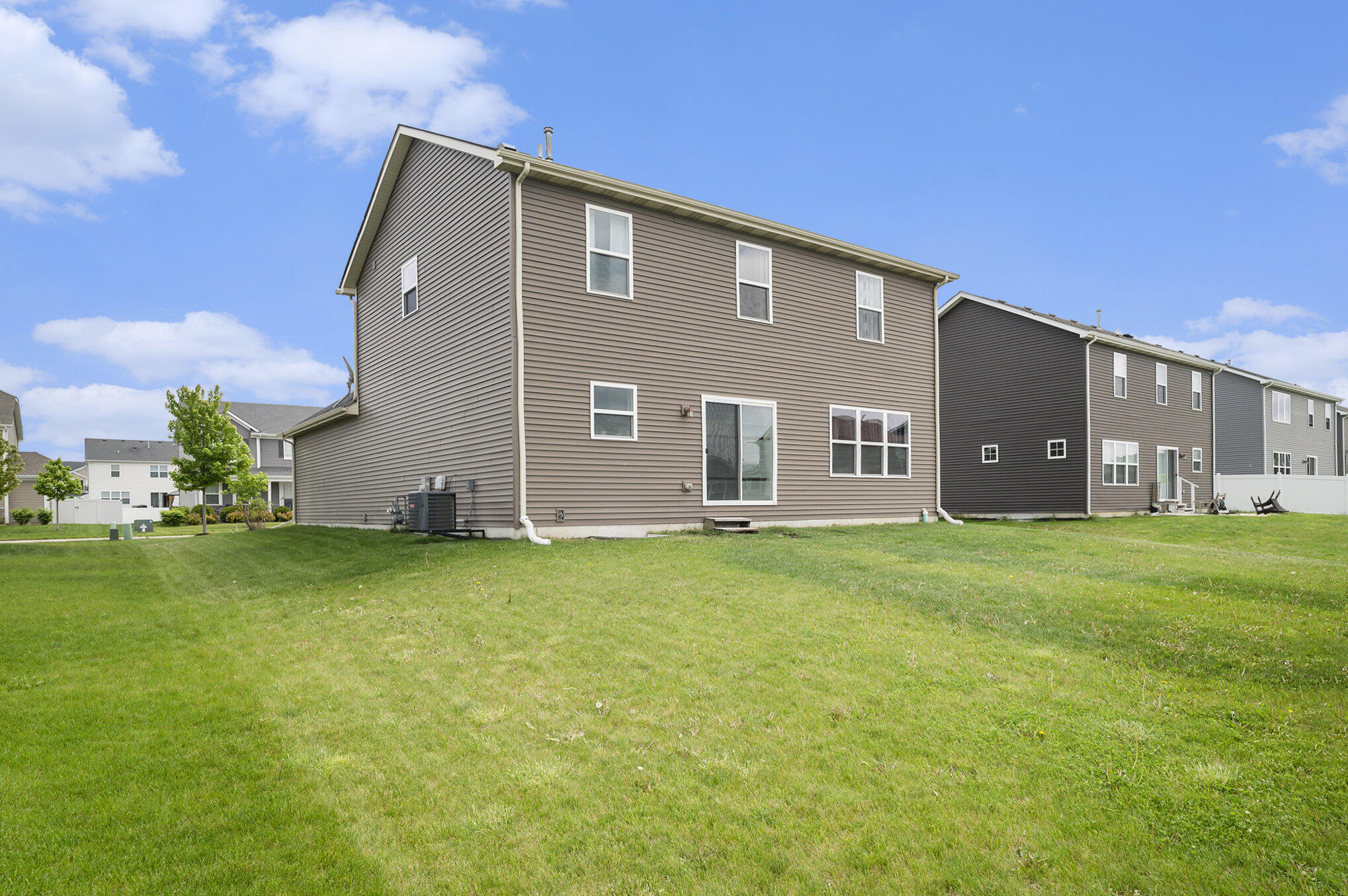 3700 Sagebrook Street Portage, IN 46368 - Photo 39 of 42 a front view of house with yard and green space