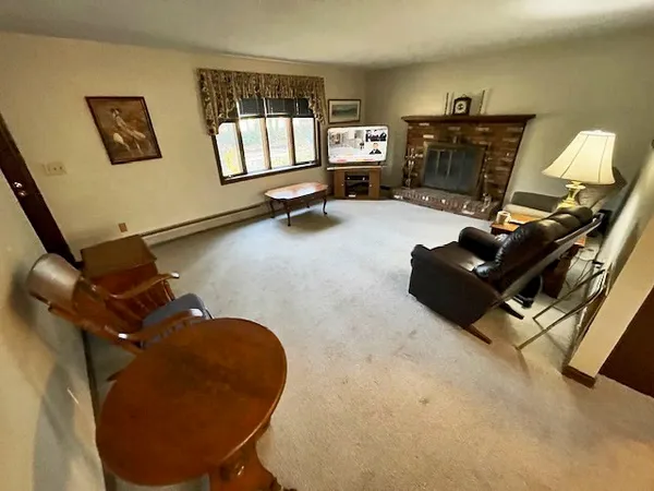 a room with gym equipment