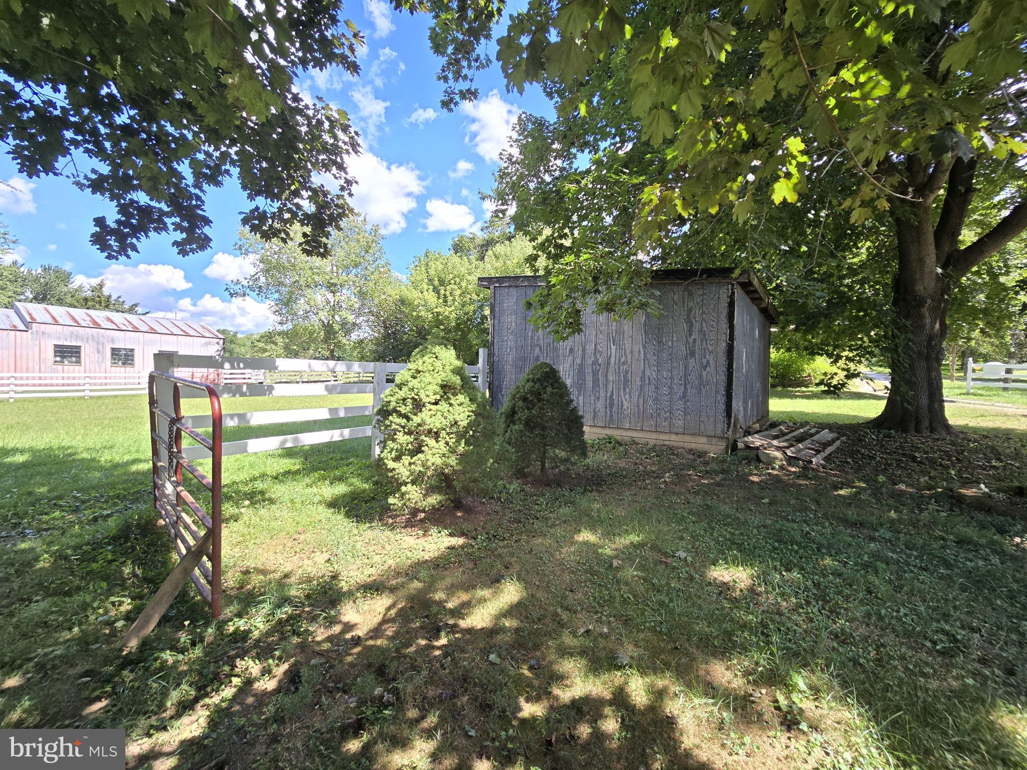 2636 Marston Road New Windsor, MD 21776 - Photo 39 of 107 a backyard of a house with lots of green space