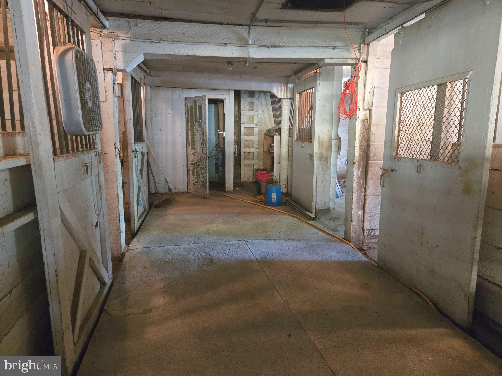 2636 Marston Road New Windsor, MD 21776 - Photo 65 of 107 a view of a hallway with wooden shelves