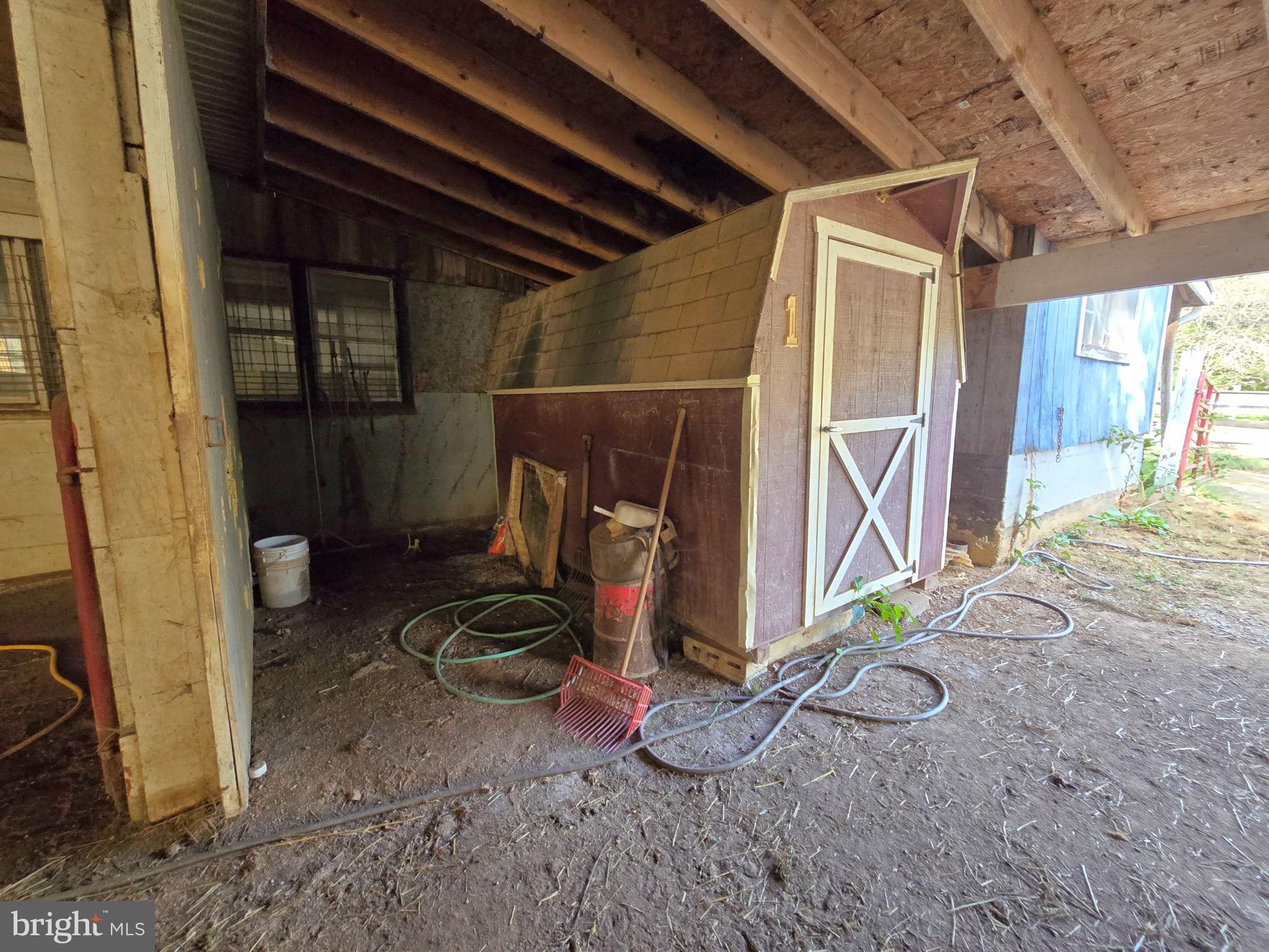 2636 Marston Road New Windsor, MD 21776 - Photo 91 of 107 6x9 shed to store saddles and tack