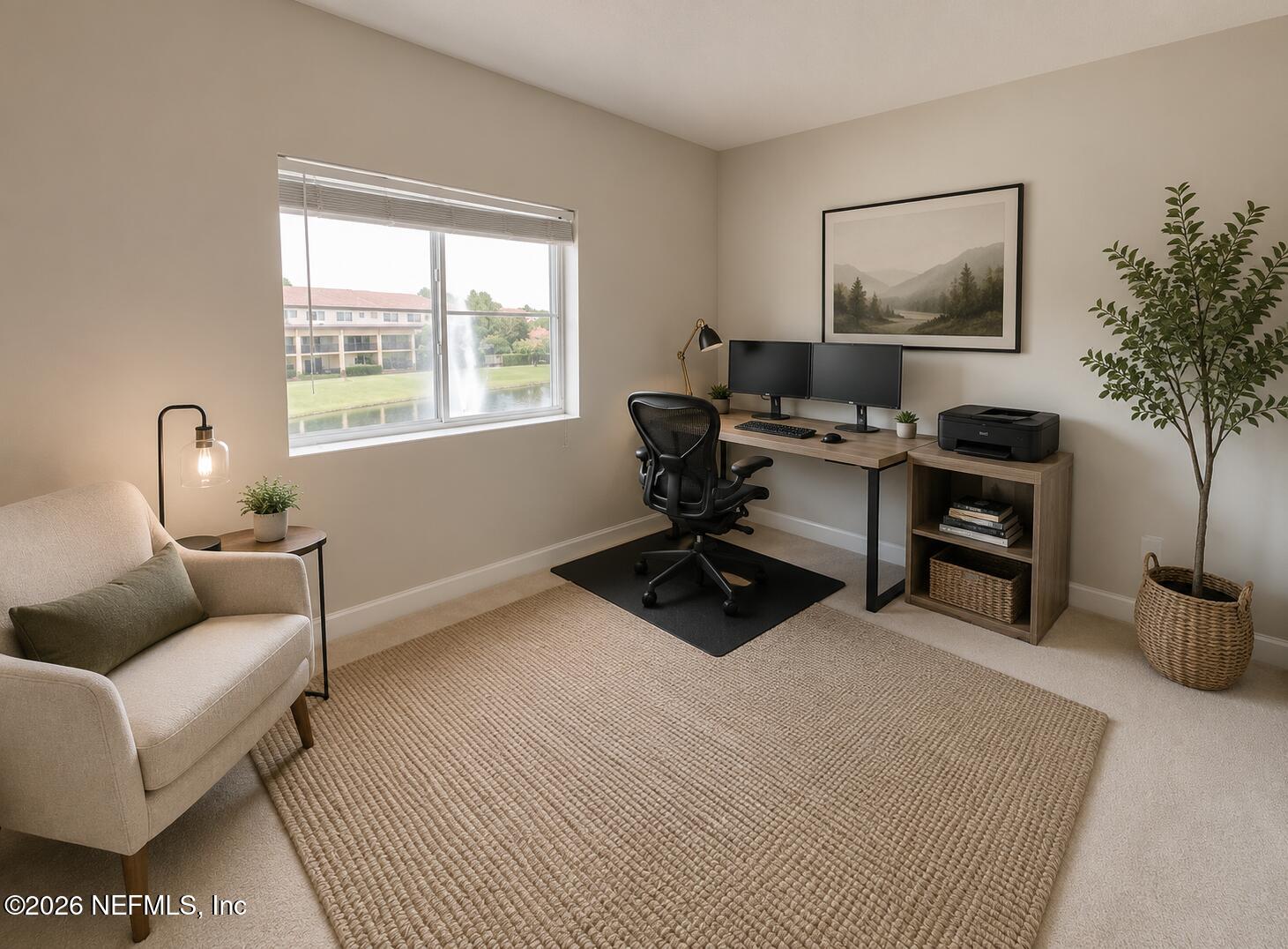 9745 Touchton Road, Unit 1822 Jacksonville, FL 32246 - Photo 13 of 21 Virtual Staging_Bedroom2