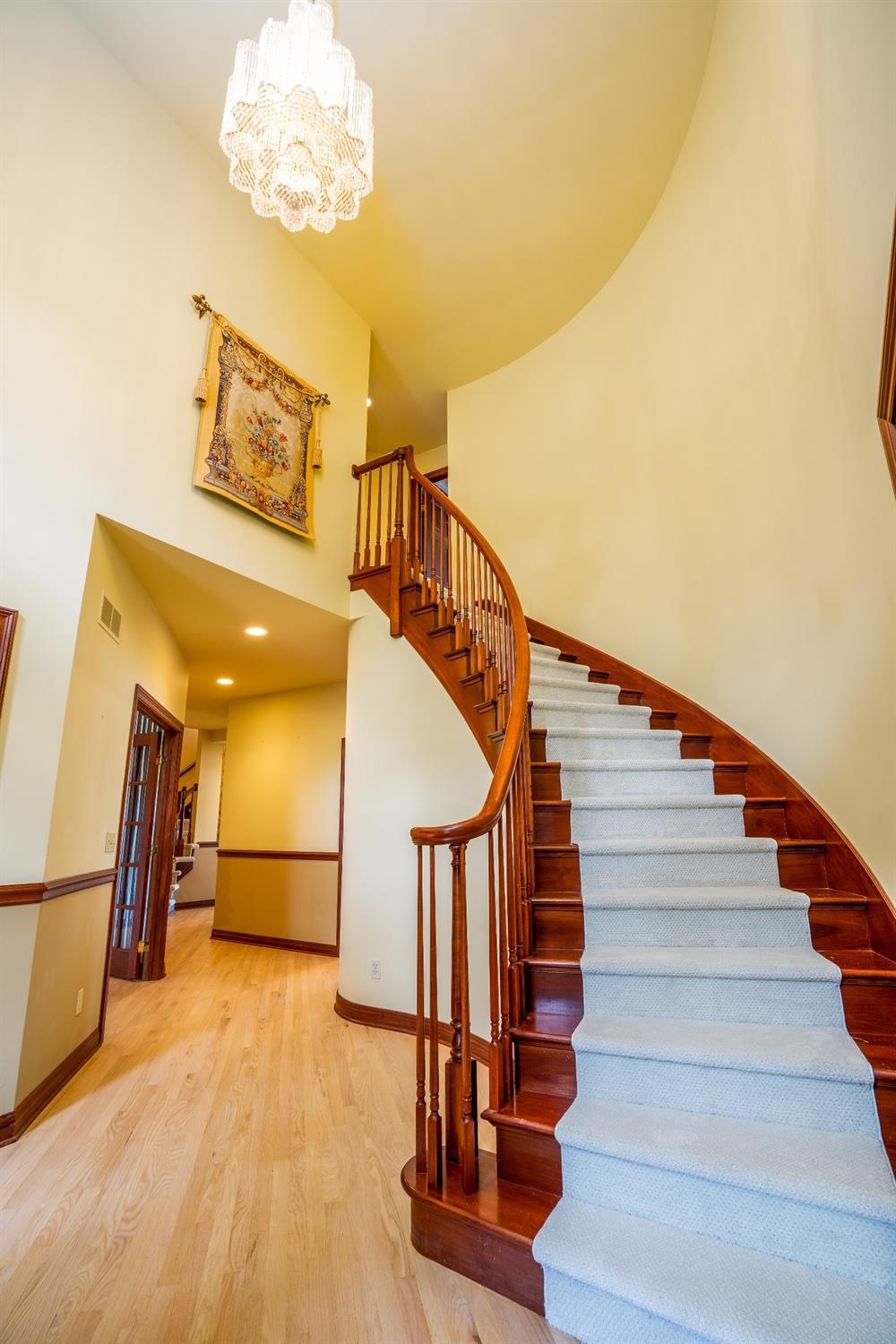 388 Deer Ridge Road Valparaiso, IN 46385 - Photo 15 of 35 a view of entryway and hall with wooden floor