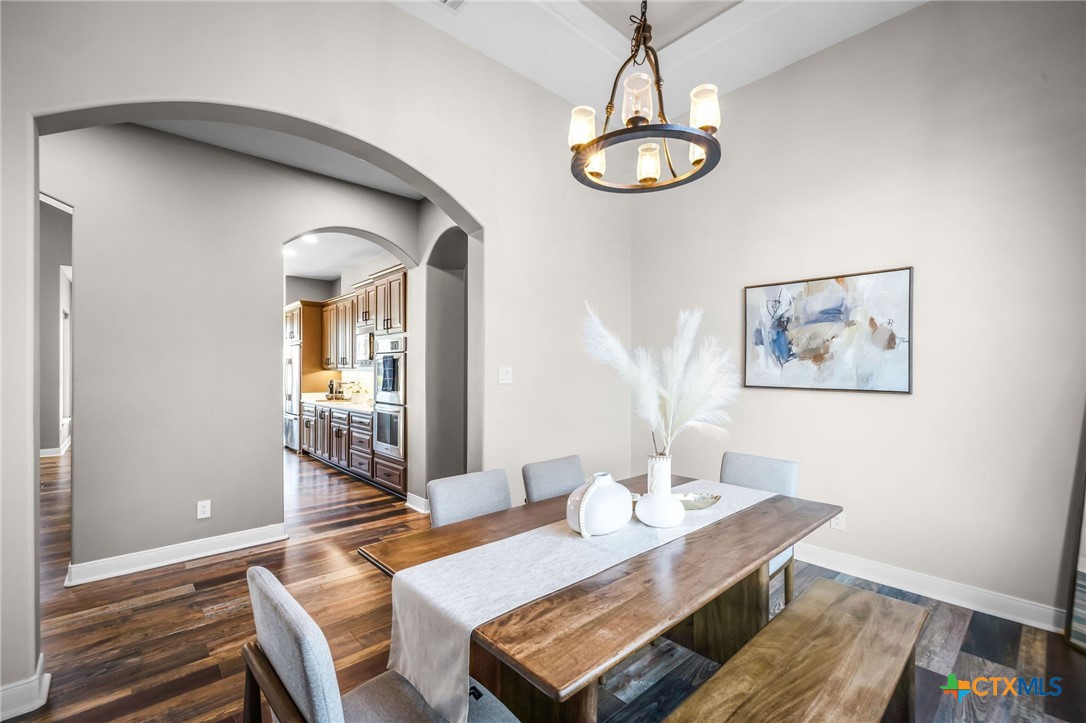 925 River Ranch Circle Martindale, TX 78655 - Photo 26 of 48 a view of a dining room with furniture