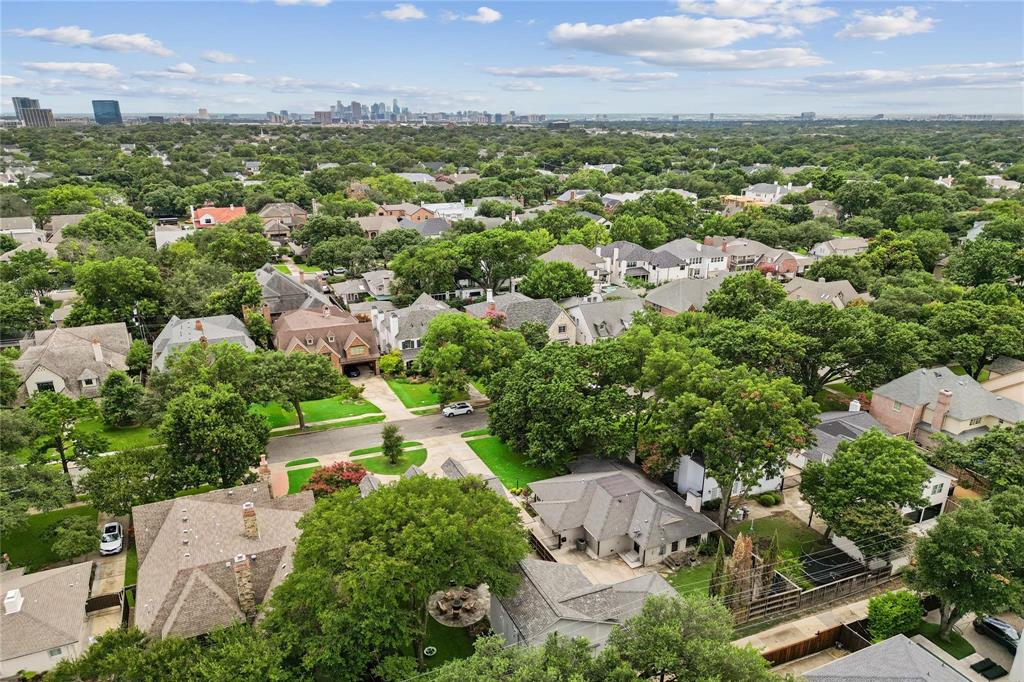 7515 Marquette Street Dallas, TX 75225 - Photo 24 of 25 an aerial view of multiple house