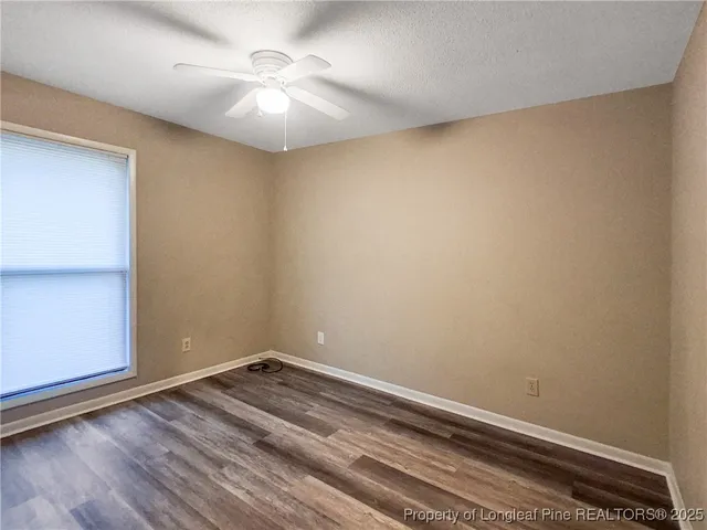 wooden floor in an empty room