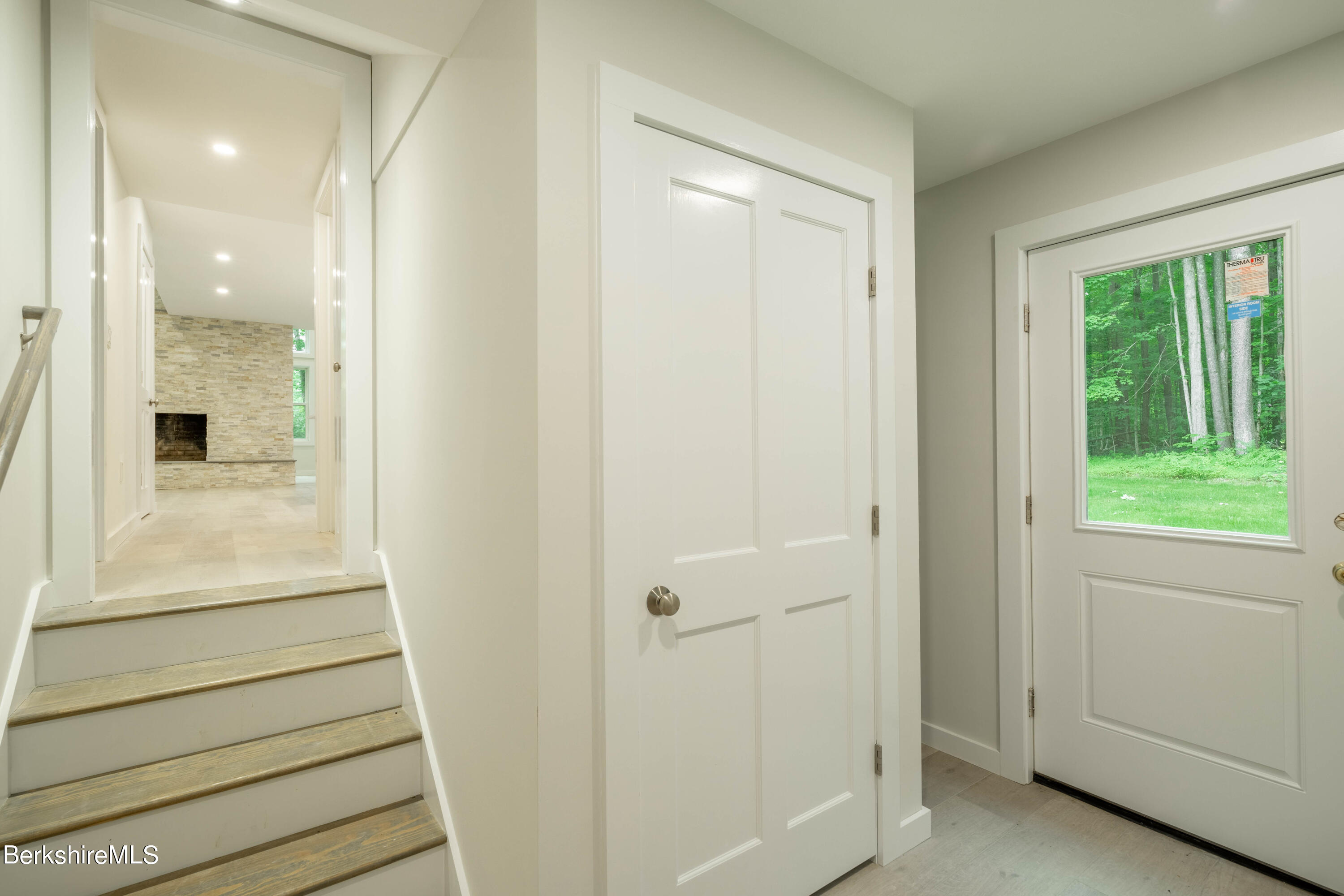 220 Hupi Road Monterey, MA 01245 - Photo 28 of 38 a view of a hallway with wooden floor and entryway