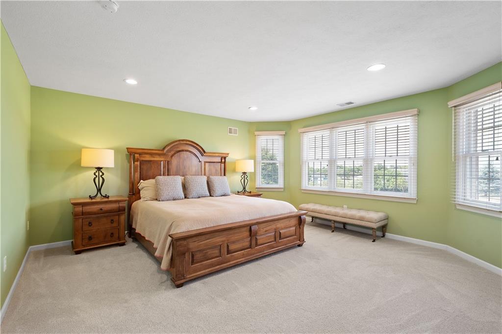 3012 East Ridge Drive Gibsonia, PA 15044 - Photo 23 of 50 a spacious bedroom with a bed and a window