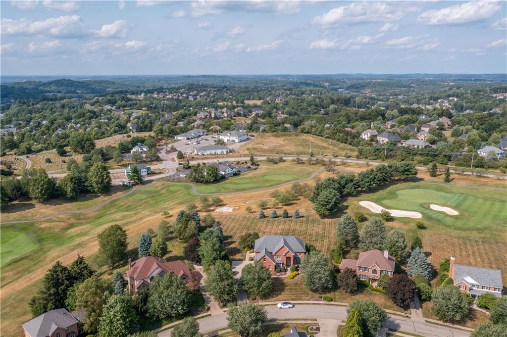 3012 East Ridge Drive Gibsonia, PA 15044 - Photo 42 of 50 an aerial view of residential houses with outdoor space and river