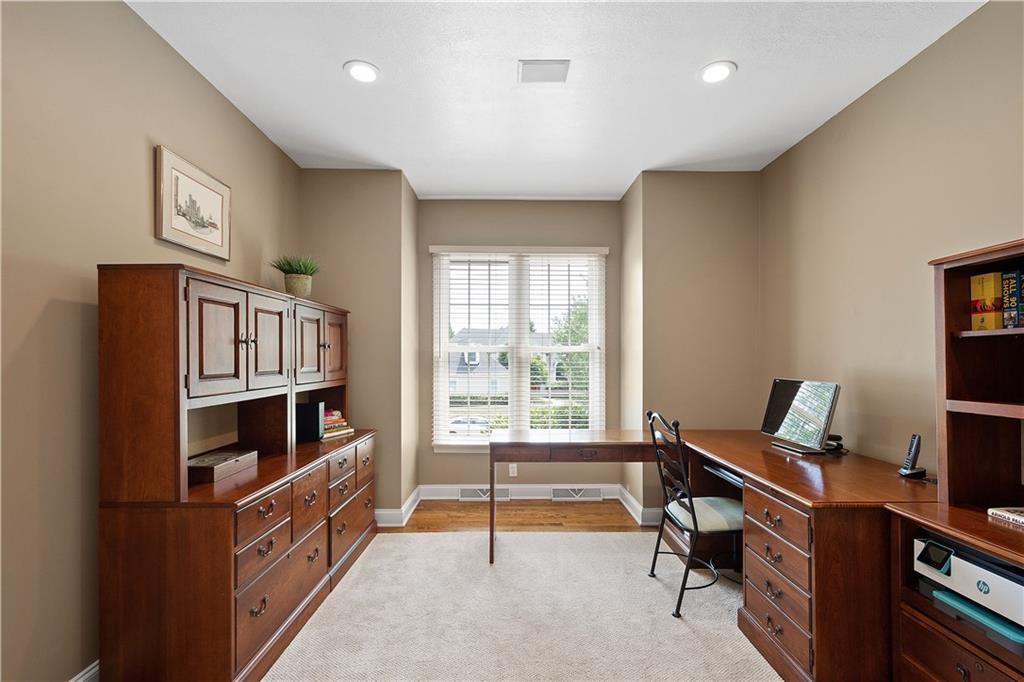 3012 East Ridge Drive Gibsonia, PA 15044 - Photo 7 of 50 a living room with furniture fireplace and a window