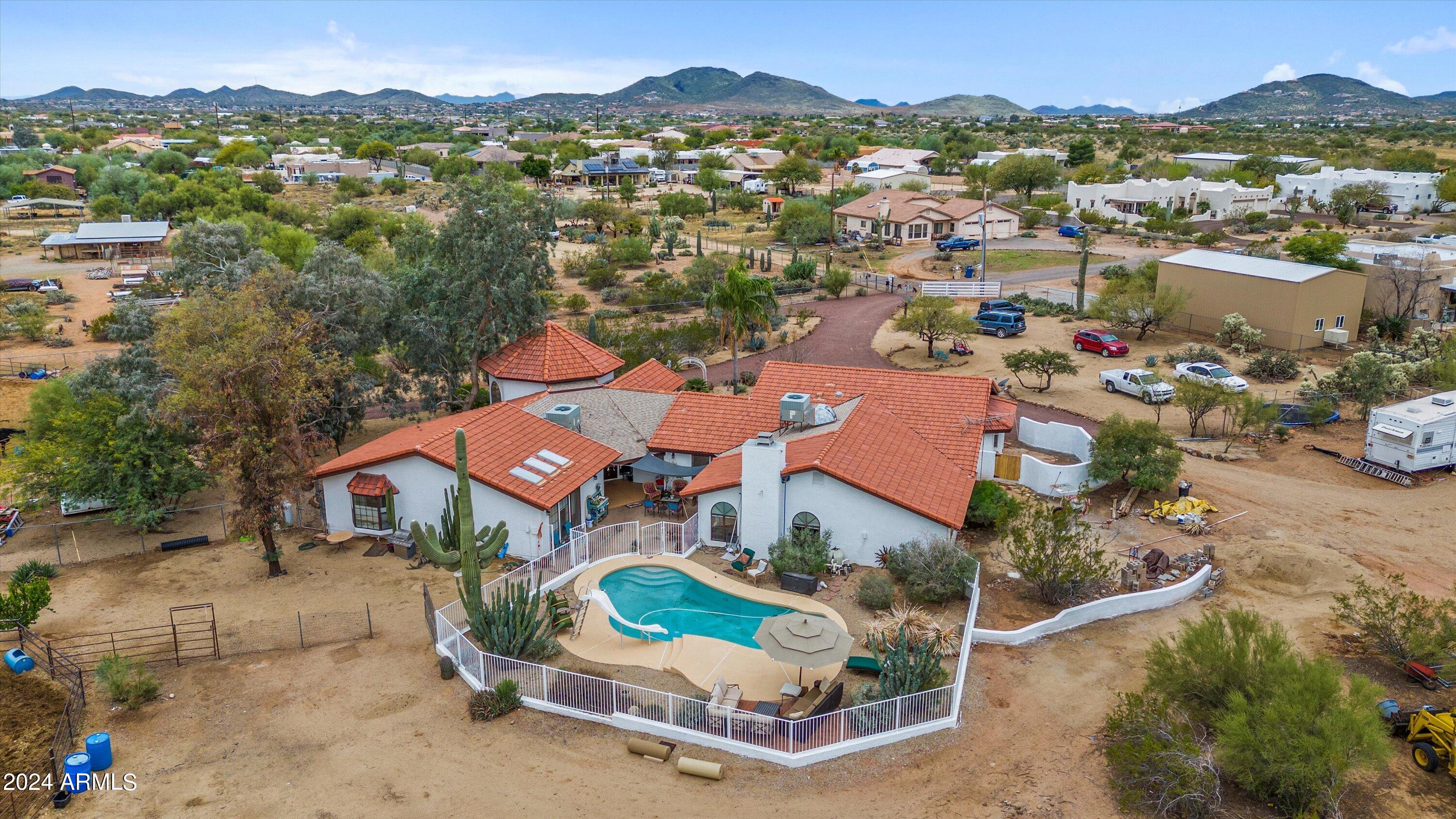414 West Ridgecrest Road Phoenix, AZ 85086 - Photo 44 of 81 41-Aerial Back