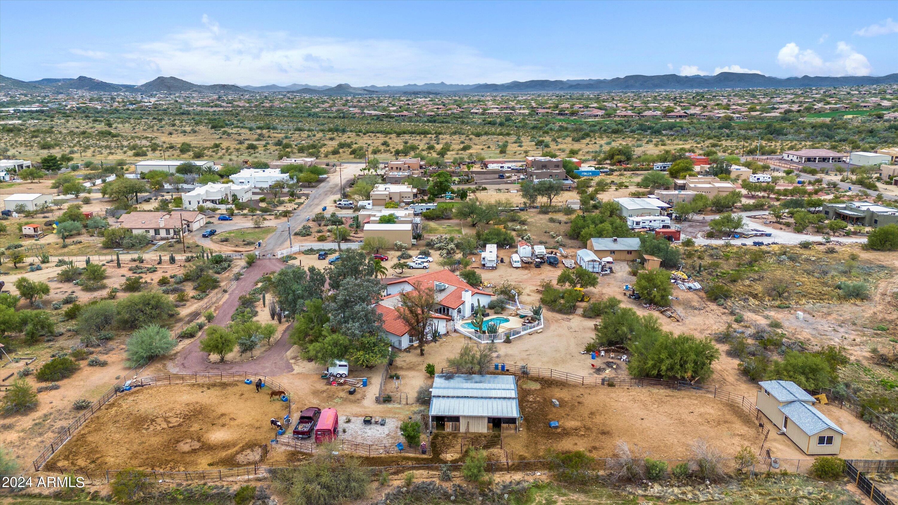 414 West Ridgecrest Road Phoenix, AZ 85086 - Photo 47 of 81 46-Property Aerial