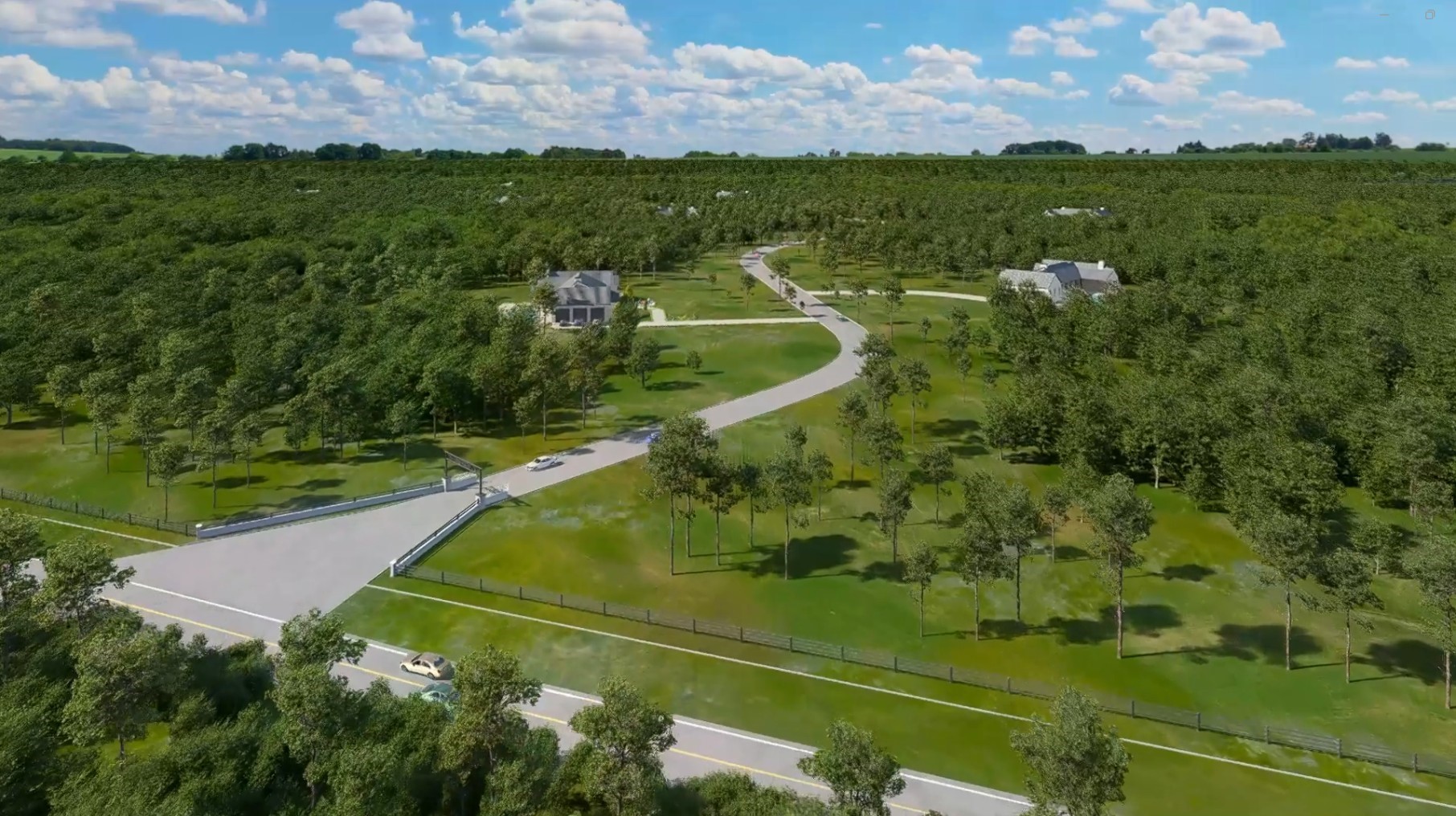 362-2 Rd Waller Tx 77484 Road Waller, TX 77484 - Photo 4 of 21 a view of a garden with a building in the background