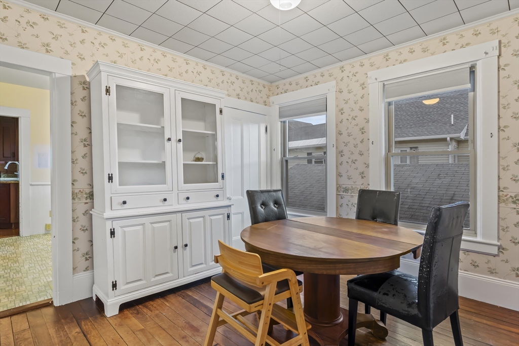 216 Walnut Street Clinton, MA 01510 - Photo 7 of 40 a view of a dining room with furniture